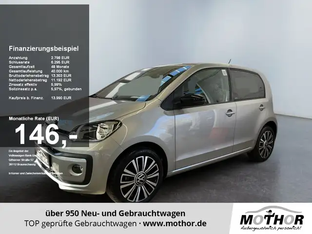 Volkswagen up! Active 1.0 Facelift Klimaautomatik Bluetooth