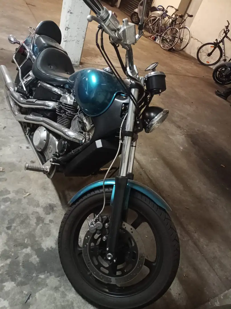 Honda VT 1100 Typ SC 23 Bleu - 2