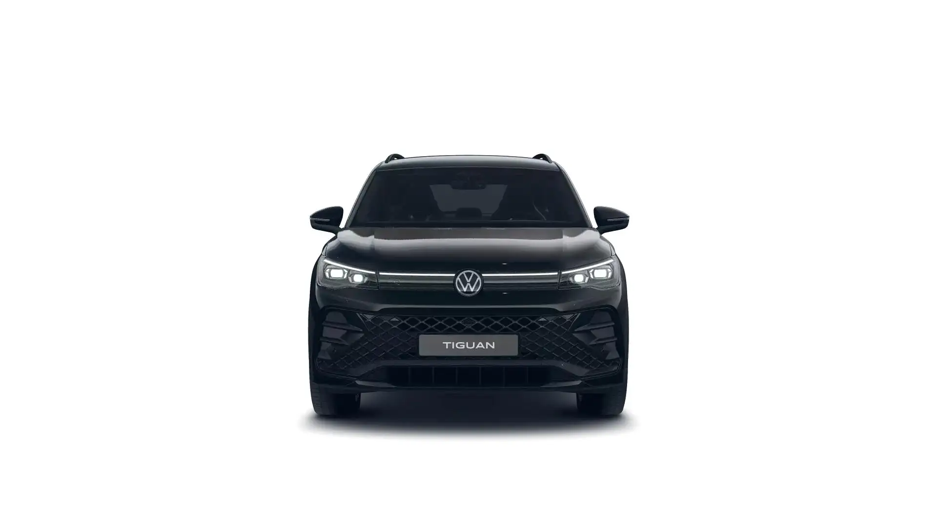 Volkswagen Tiguan R-Line TSI DSG 4M *STDHZ*IQ-L*AHK*ACC*DCC Schwarz - 2
