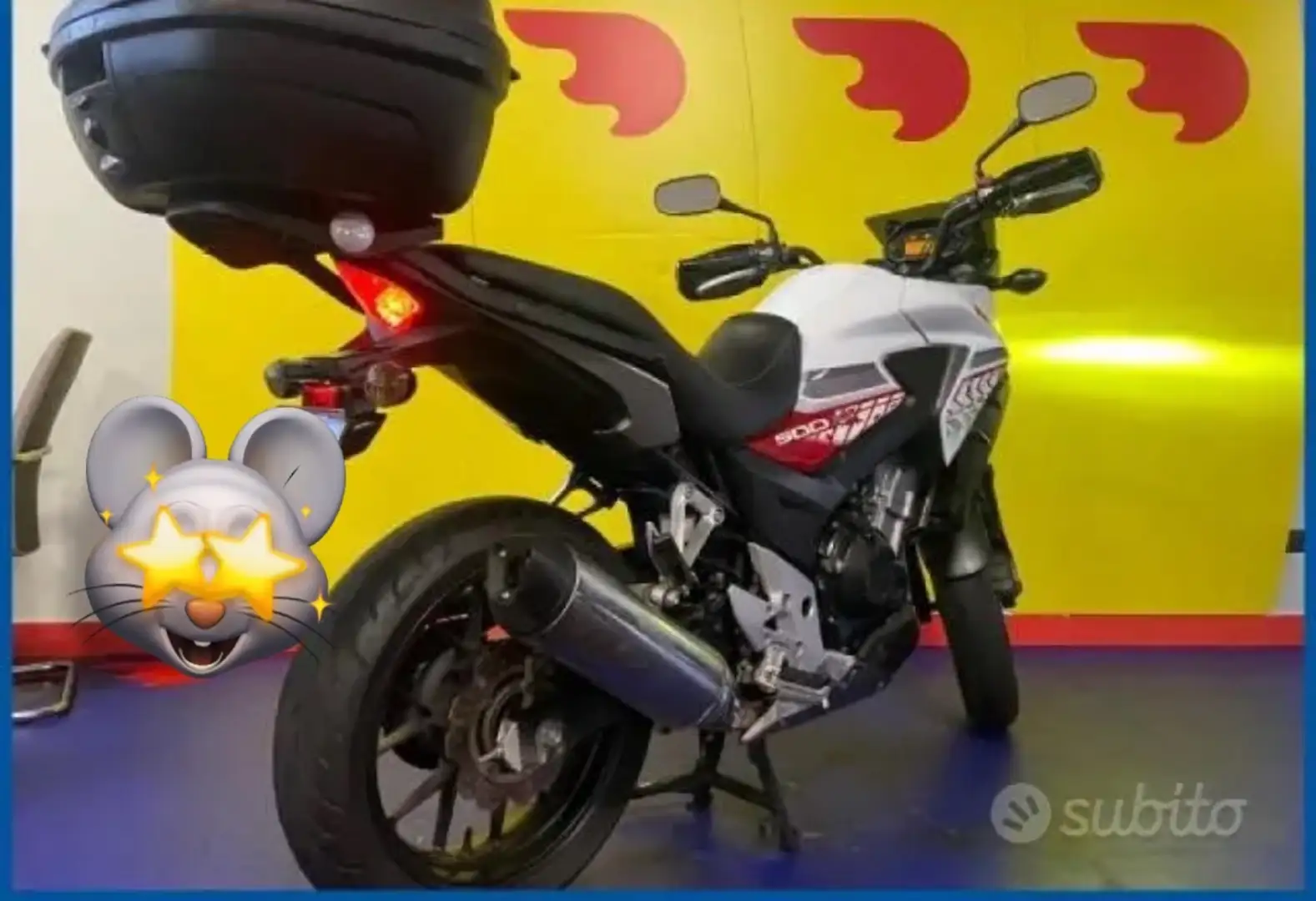 Honda CB 500 Turismo Bianco - 1