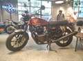 Royal Enfield Interceptor Royal Enfield Interceptor Barcelona Blue 650 con depósito custom orange y asiento touring Royal Enfield Negro - thumbnail 4