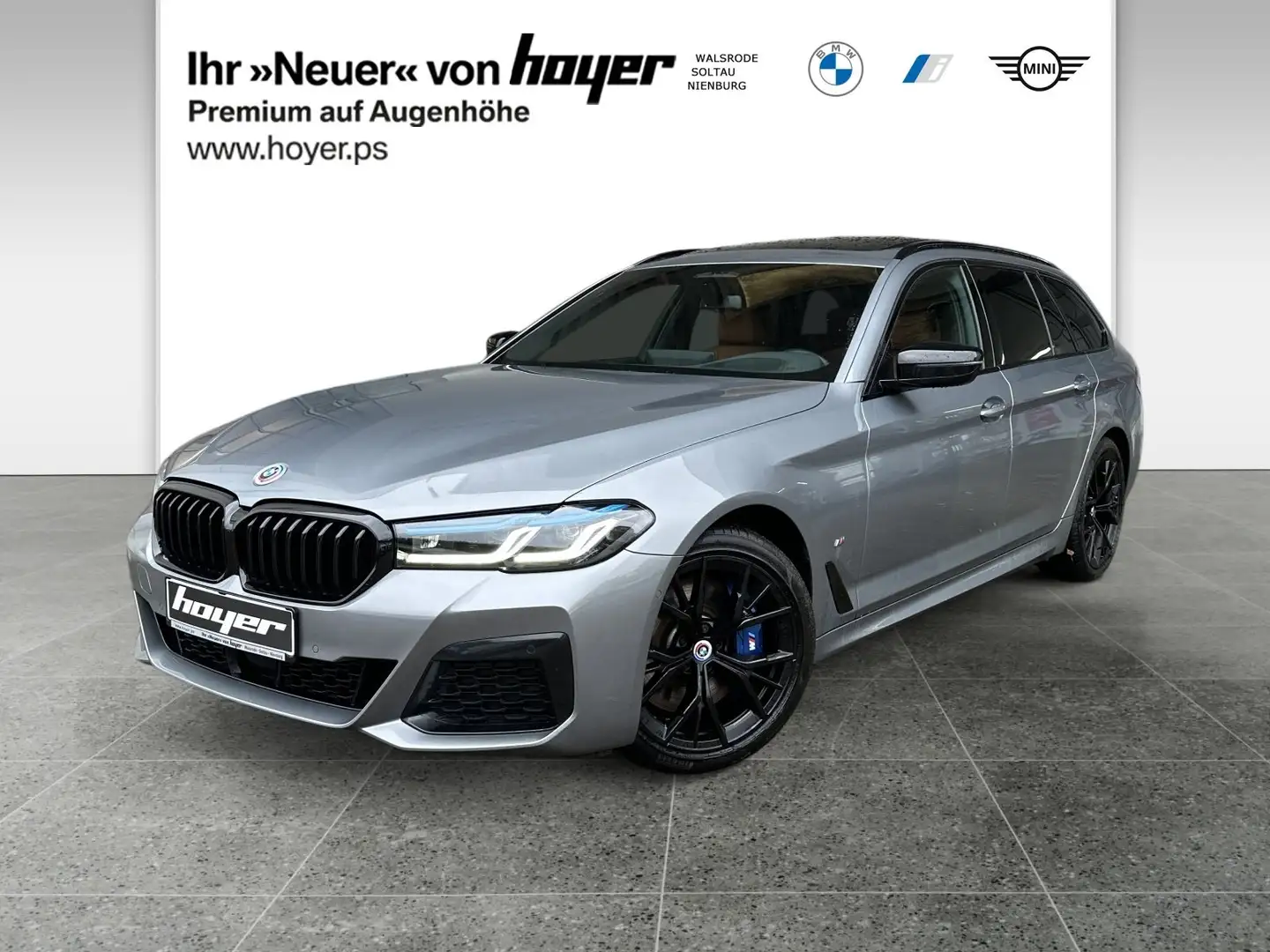 BMW 530 d Touring M Sportpaket Gestiksteuerung DAB Gris - 1