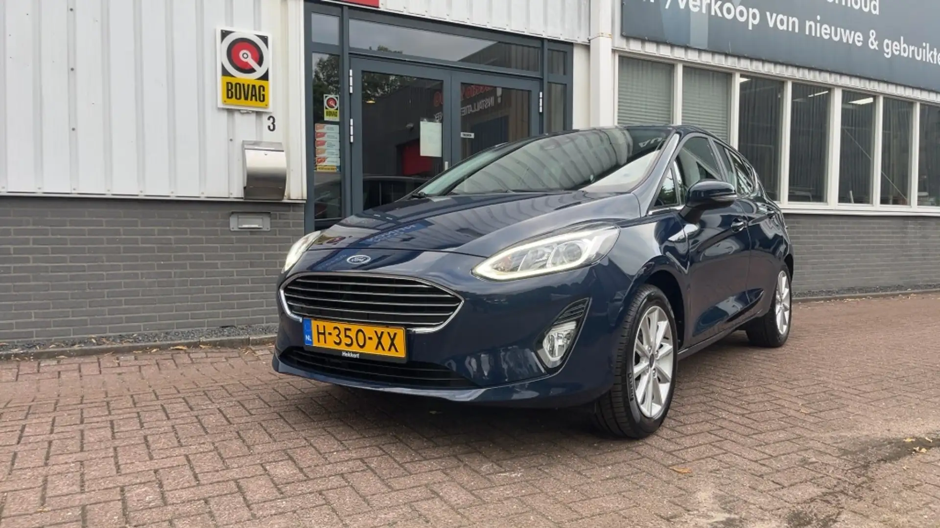 Ford Fiesta apple carplay 1.0 EcoB. Titanium Blauw - 2