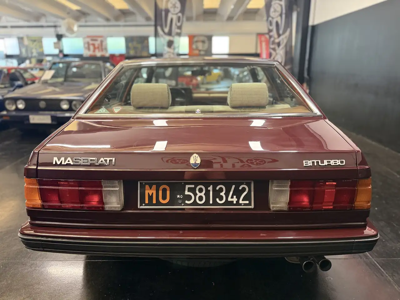 Maserati Biturbo 2.0 180cv Targhe MO Originale Da Concorso, foto 6