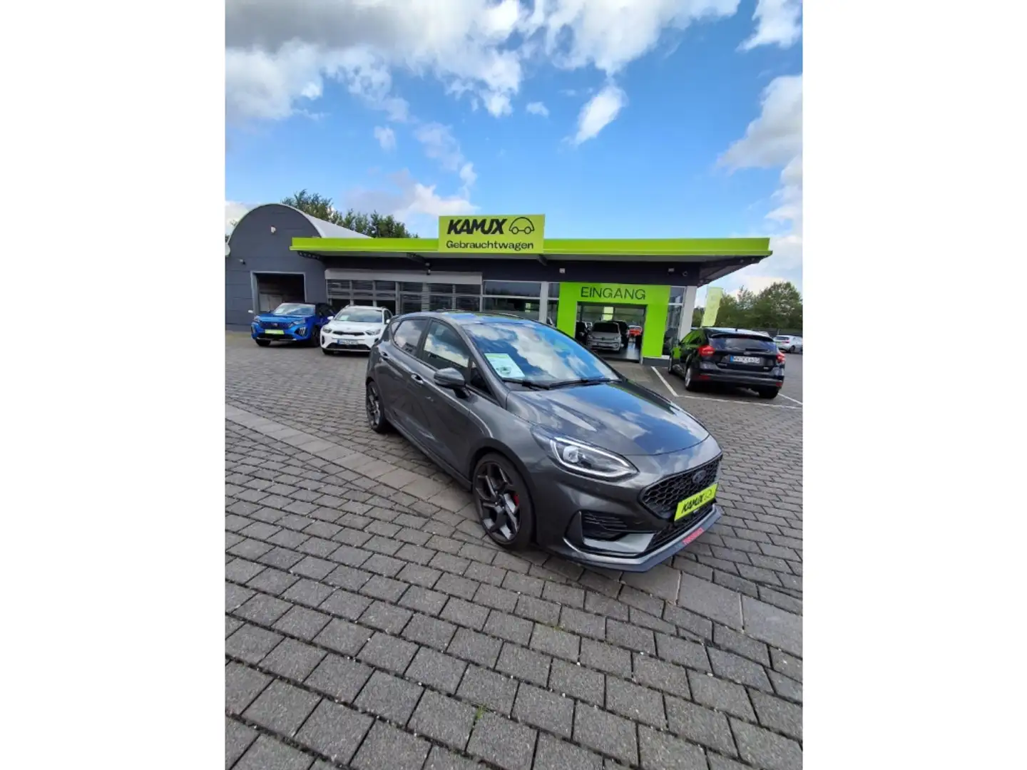 Ford Fiesta 1.5EB ST X+LED+NAVI+KAMERA+CARPLAY Grau - 1