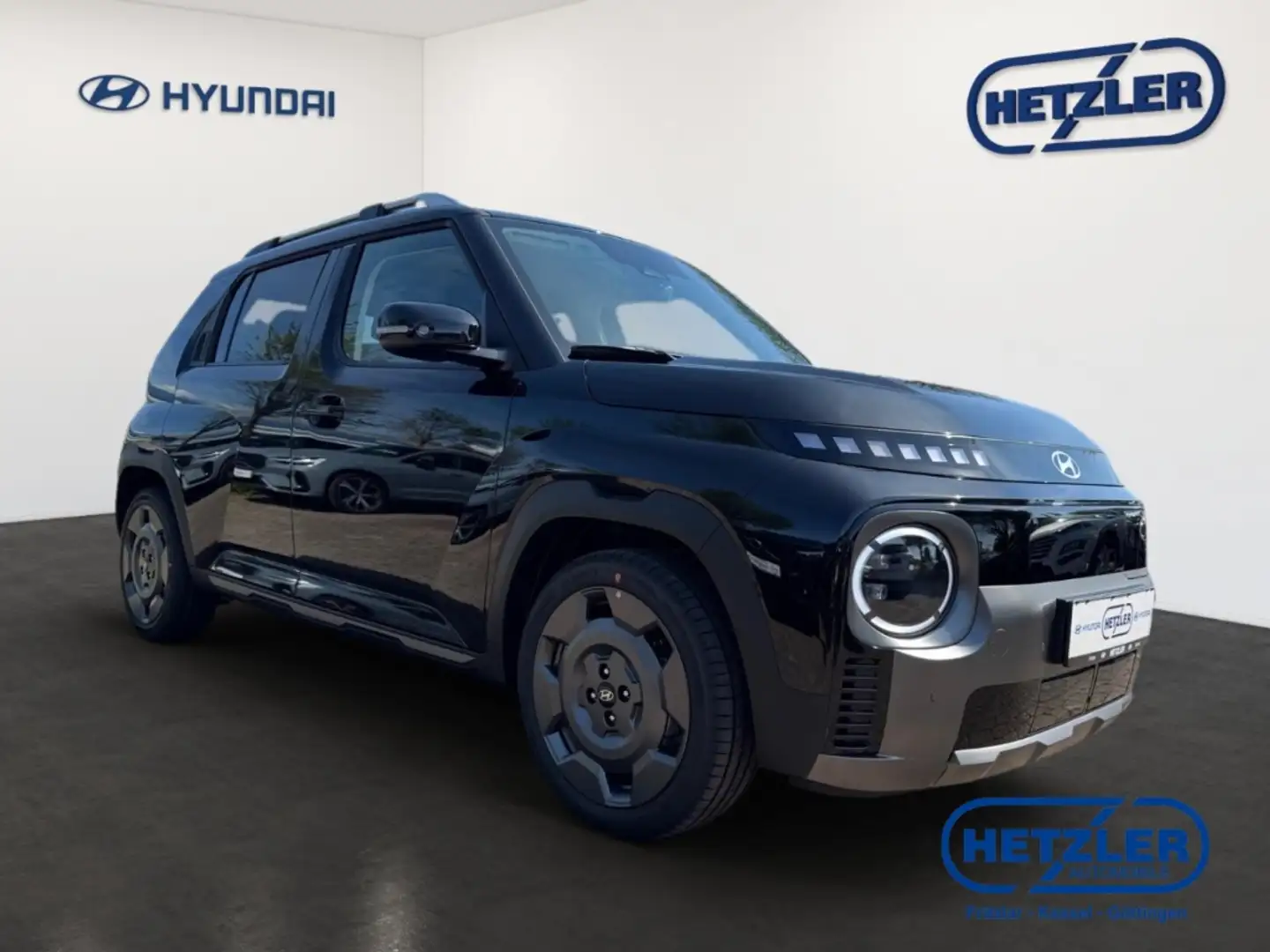Hyundai Inster Elektro 85 kW FWD Cross 49 kWh, 360 Kamera, Naviga Negro - 2