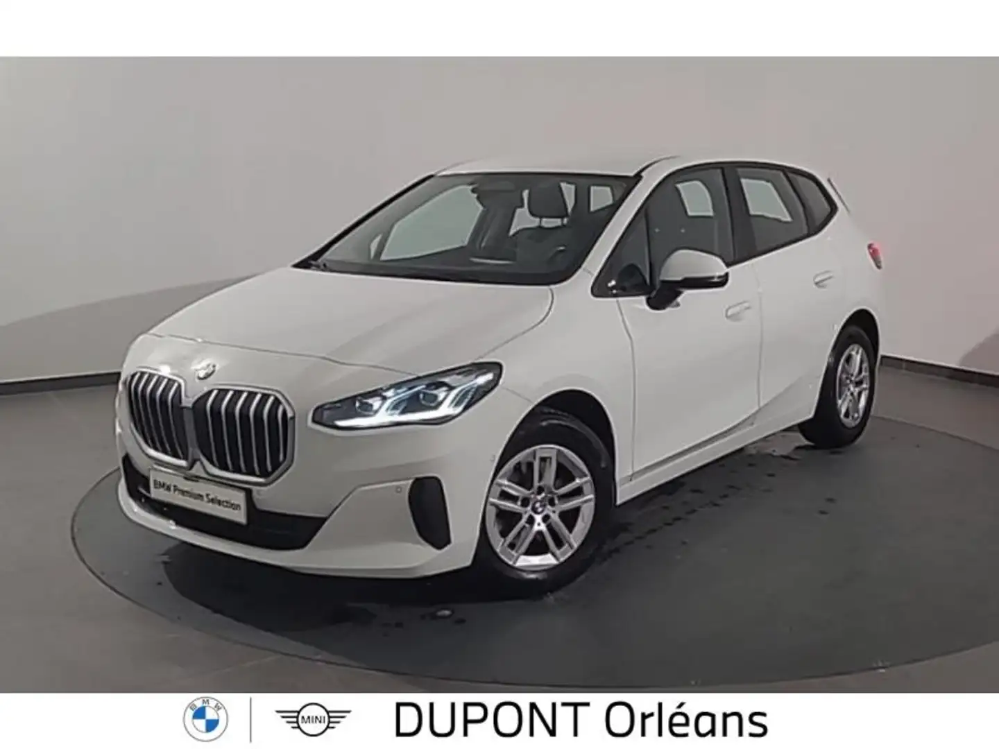 BMW 218 218i 136ch Active Tourer DKG7 Blanc - 1