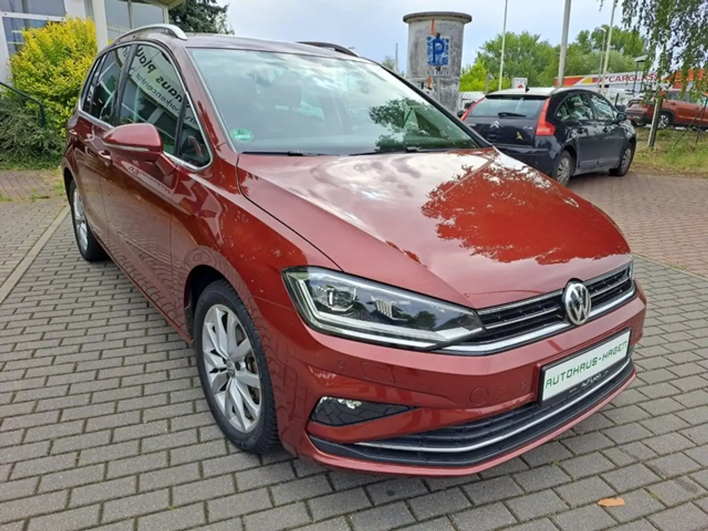 Volkswagen Golf Sportsvan VII Highline Business-Paket Navi Rosso - 2