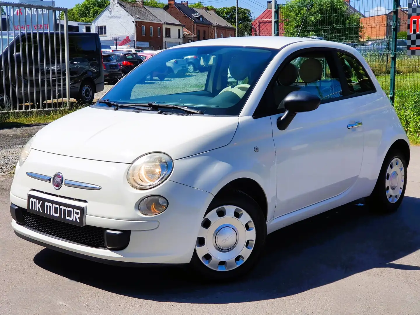 Fiat 500 🟢1.2 ESSENCE 69CV - ROULE PARFAITEMENT Bianco - 2