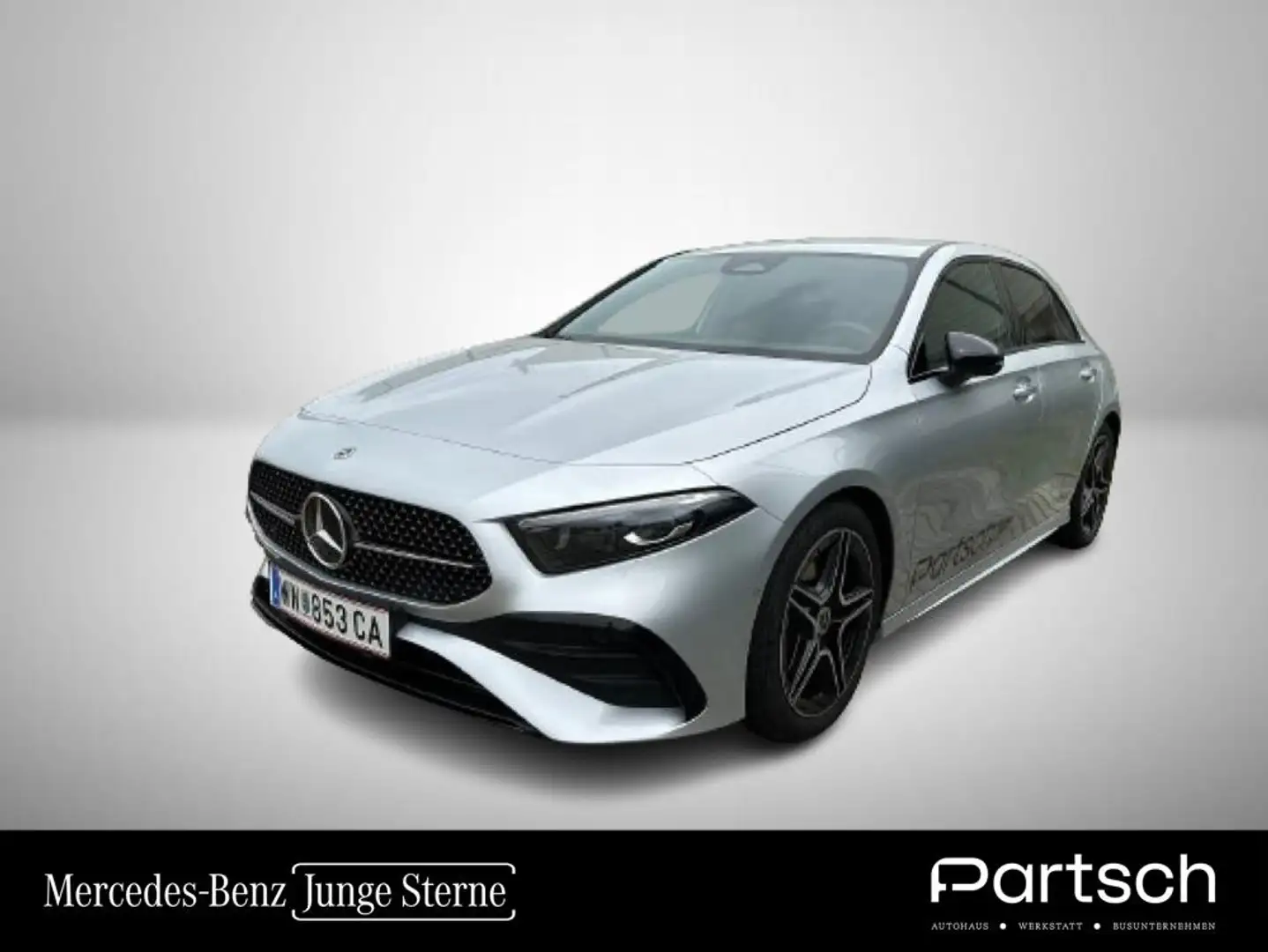 Mercedes-Benz A 180 d Kompaktlimousine AMG Line Night SpurW Silber - 1