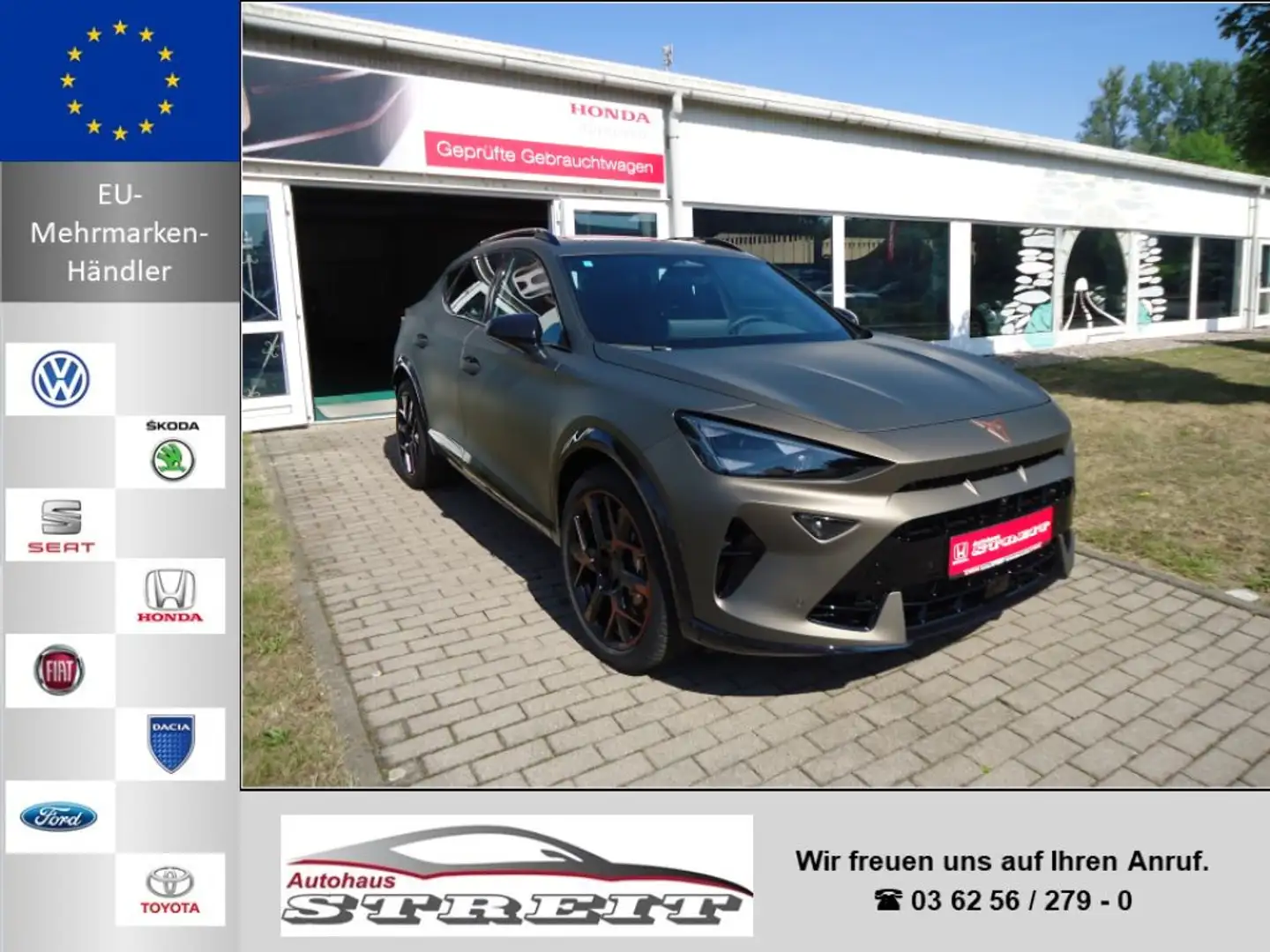 CUPRA Formentor 2.0 TSI 4Drive DSG VZ*AHK*MATRIX LED*Sennheiser... Bronze - 1