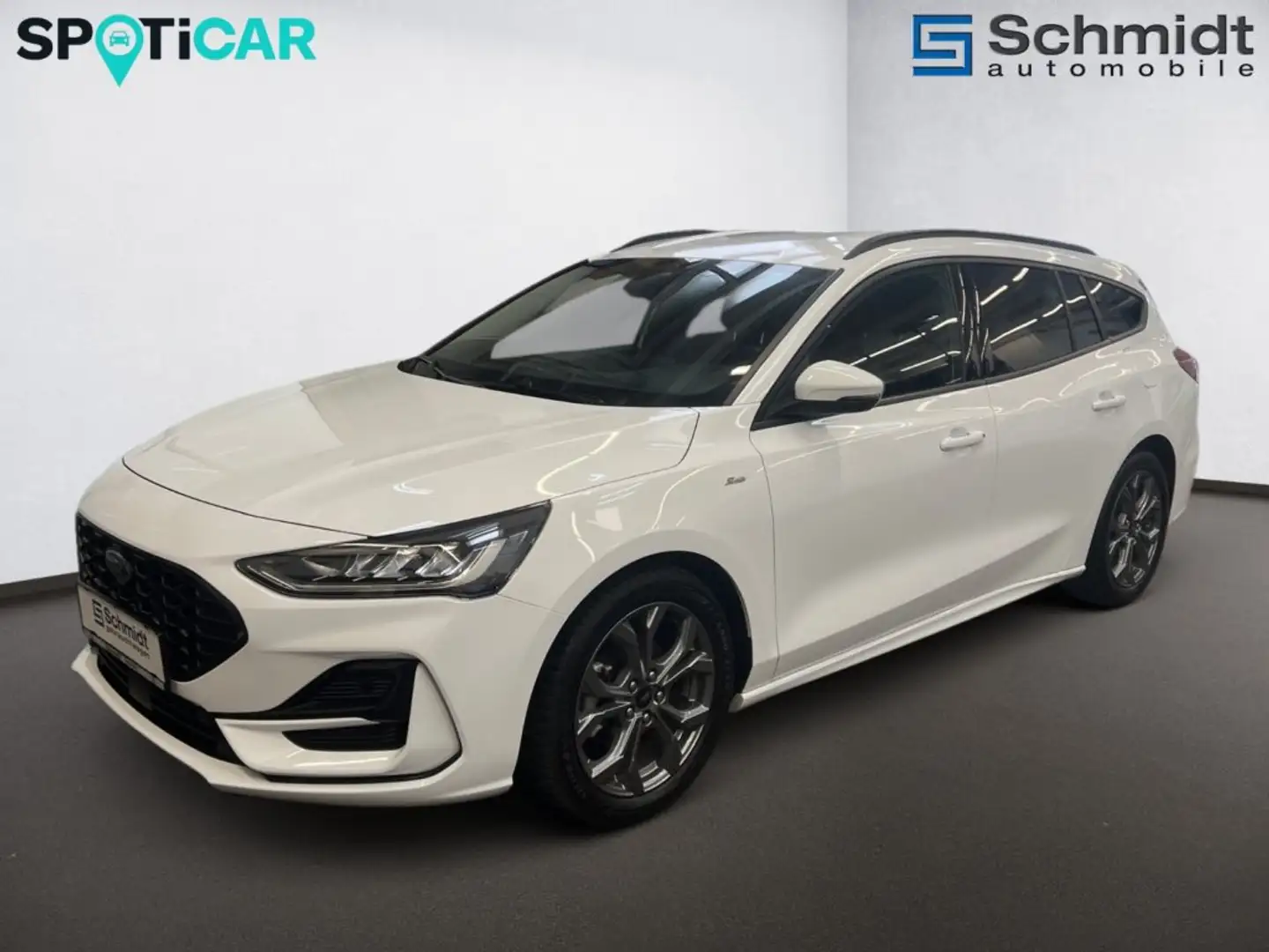 Ford Focus Turnier 1,0 EcoBoost Hybrid ST-Line Aut. Weiß - 2