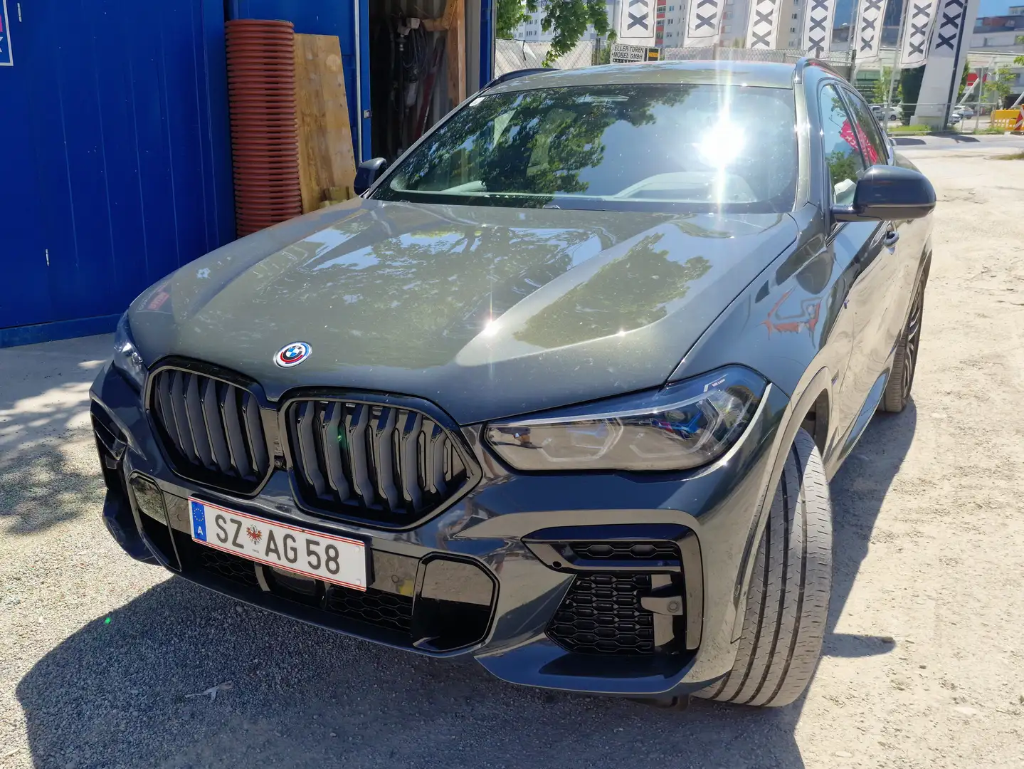 BMW X6 M VOLLAUSSTATTUNG Grau - 2