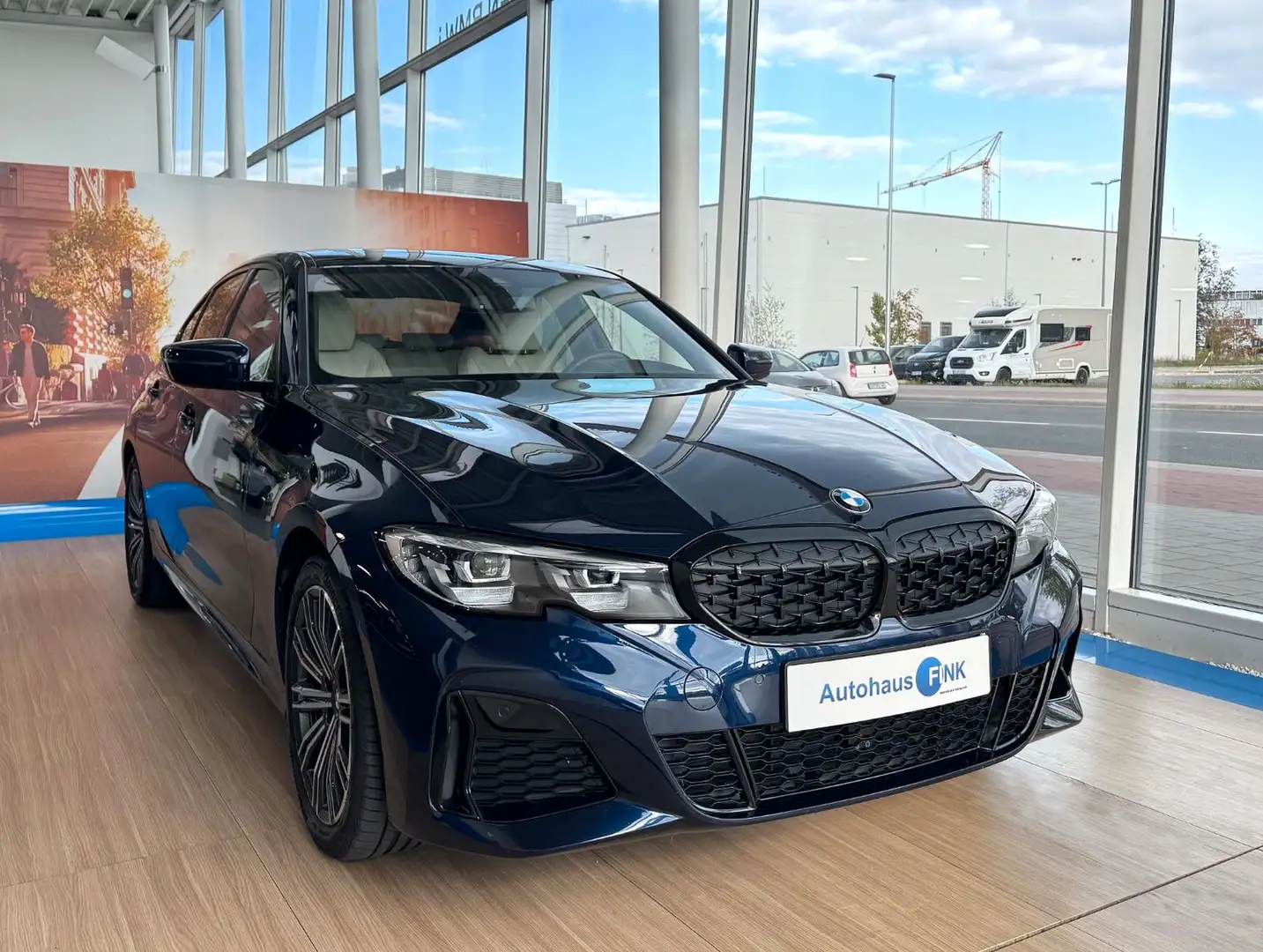BMW 340 xDrive L.C.Prof. Glasdach Head-Up Leder Bleu - 1