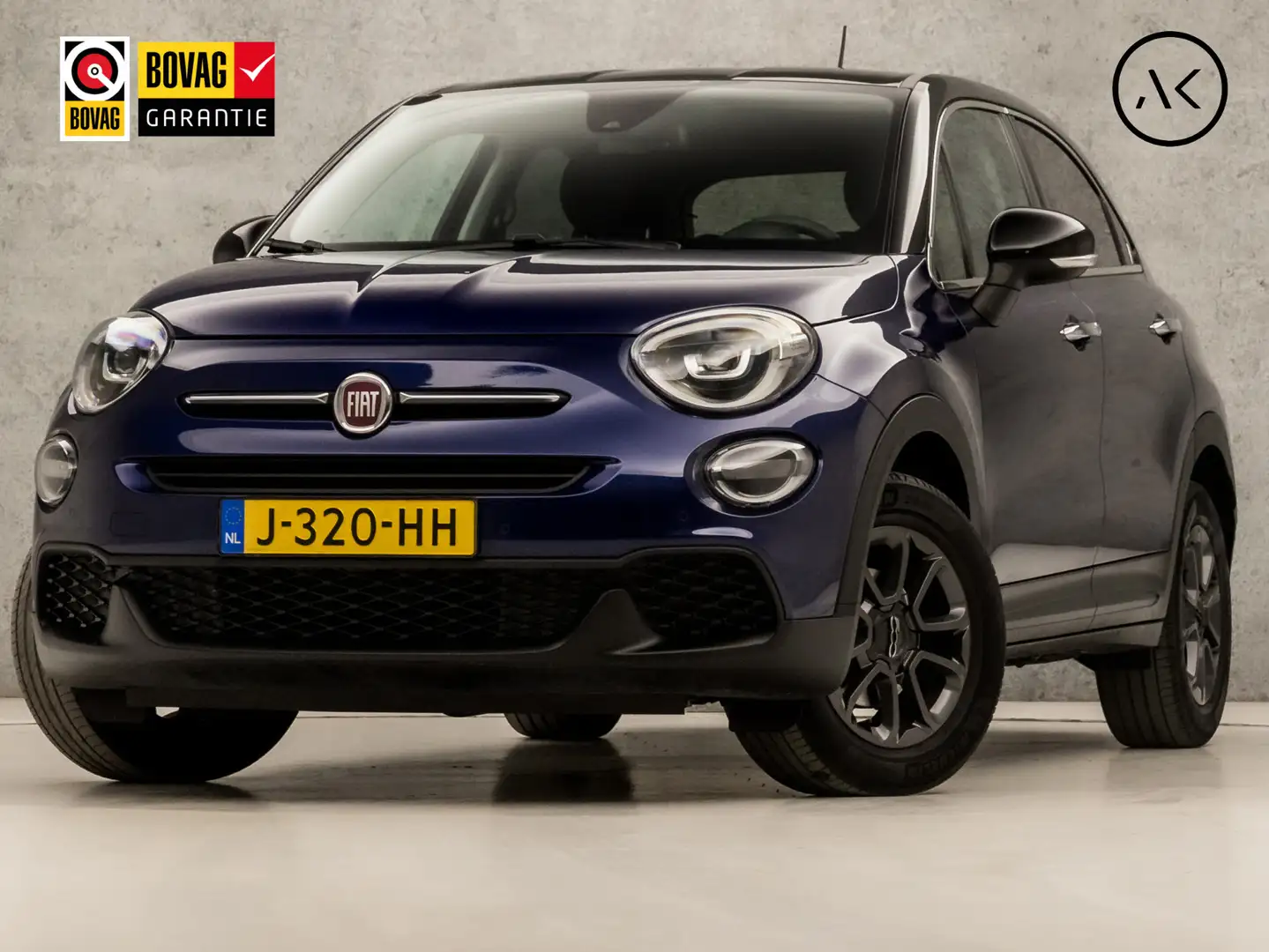 Fiat 500X 1.0 Lounge Sport (APPLE CARPLAY, NAVIGATIE, CLIMAT Blauw - 1
