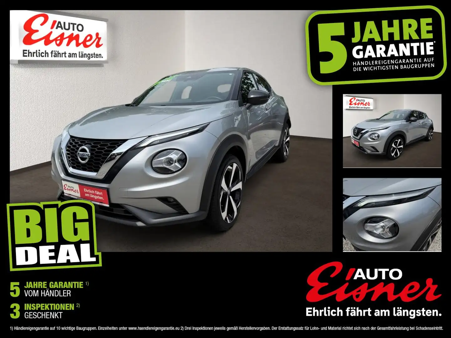 Nissan Juke 1.0 DIG-T ) Visia DynLicht Fernlichtass. Grau - 1