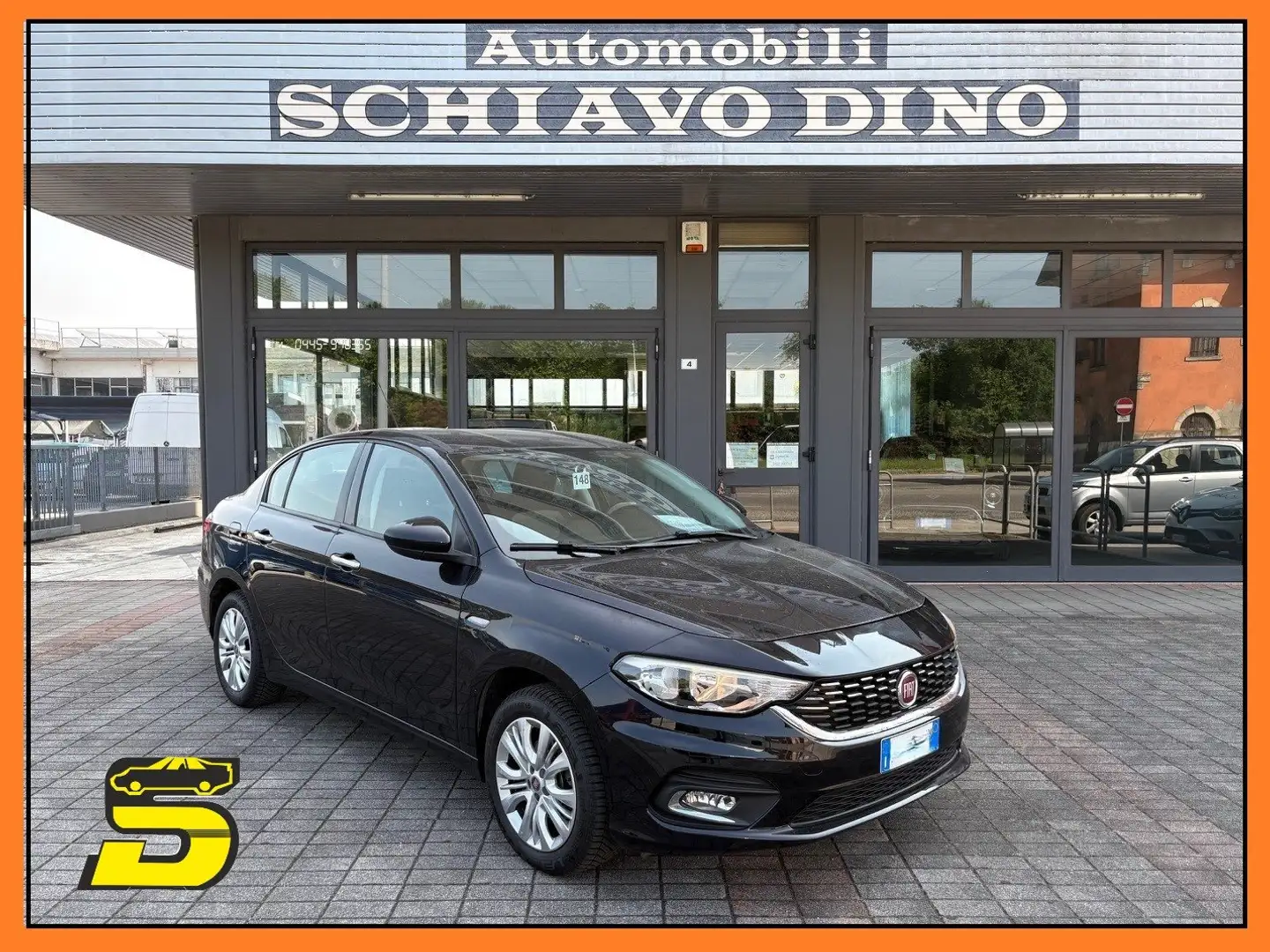 Fiat Tipo 4p 1.3 mjt Opening edition 95cv Noir - 1