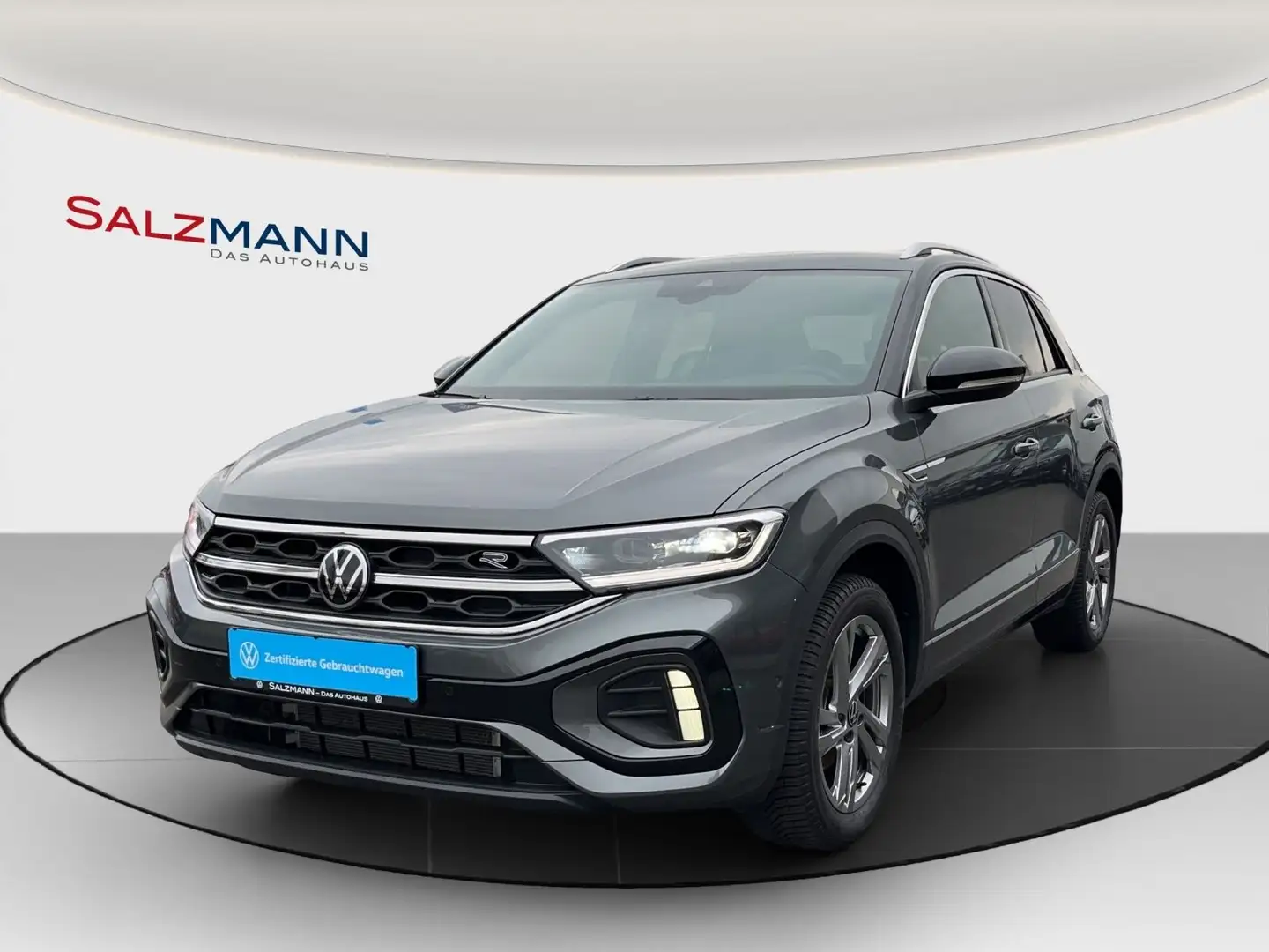 Volkswagen T-Roc 1.0 TSI R-Line, Navi, LED, Kamera, ACC ALU Grau - 1