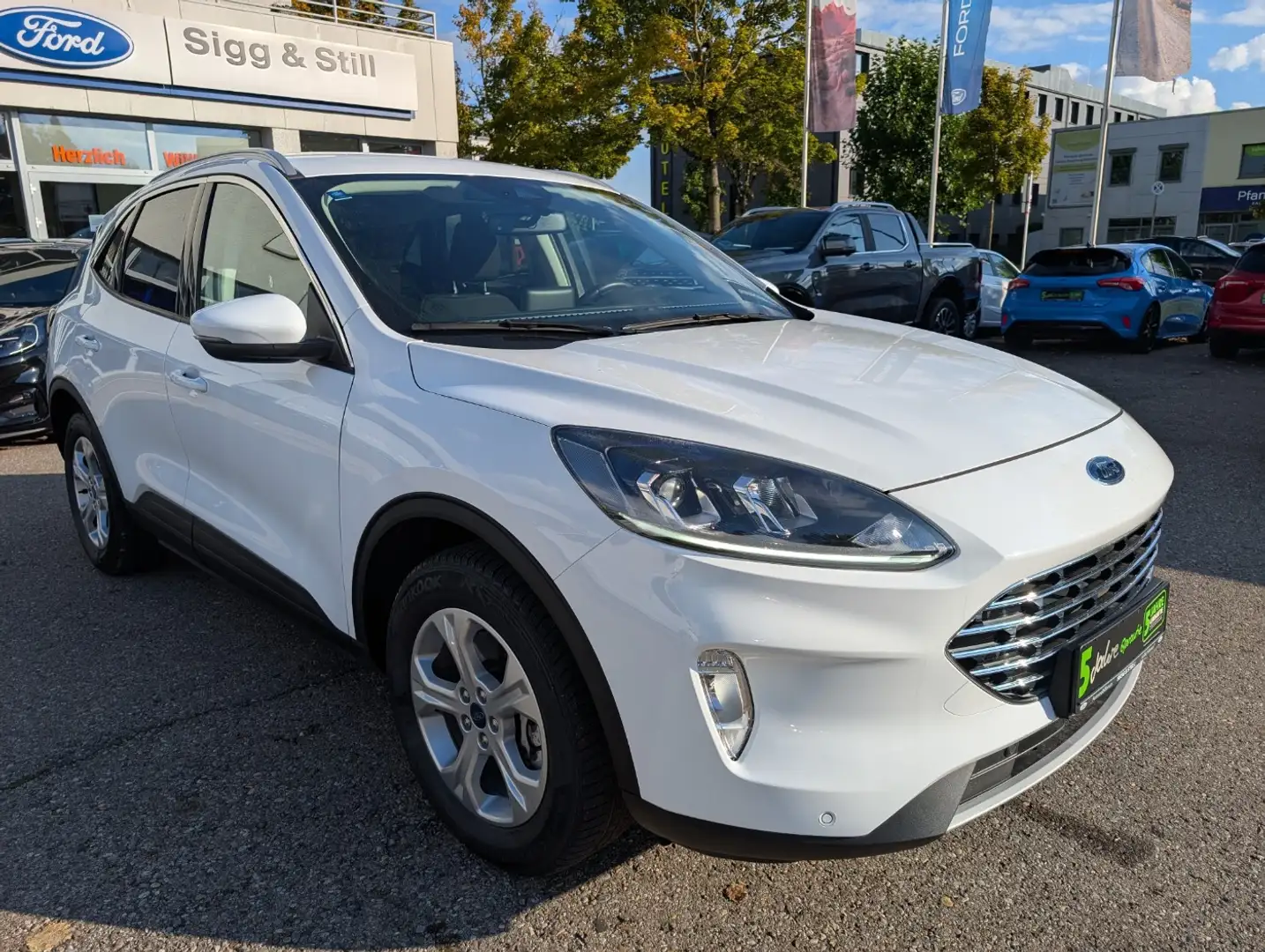 Ford Kuga 2.5 PHEV Titanium NAV*CAM*4xSHZ*PDC*KLIMAAUT Wit - 2