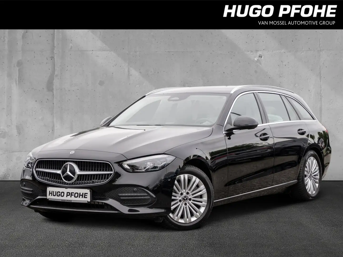 Mercedes-Benz C 200 d T Avantgarde (EURO 6d) LED Navi ParkAss SpurH LM Schwarz - 1