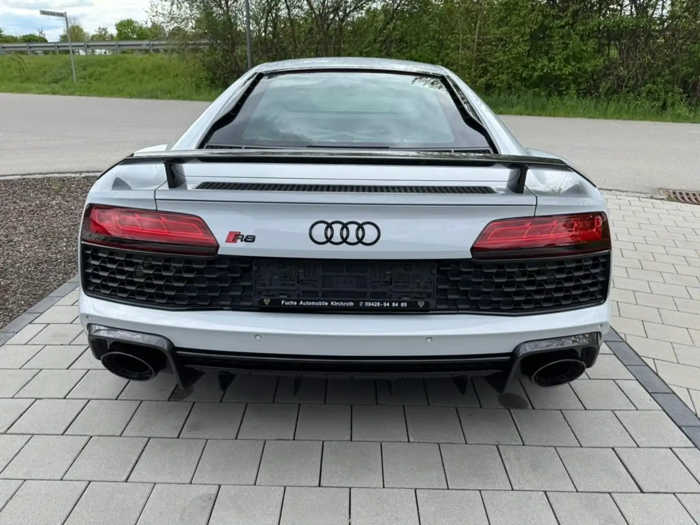 Audi R8 Coupe 5.2 FSI quattro performance,Carbonpaket Grijs - 2