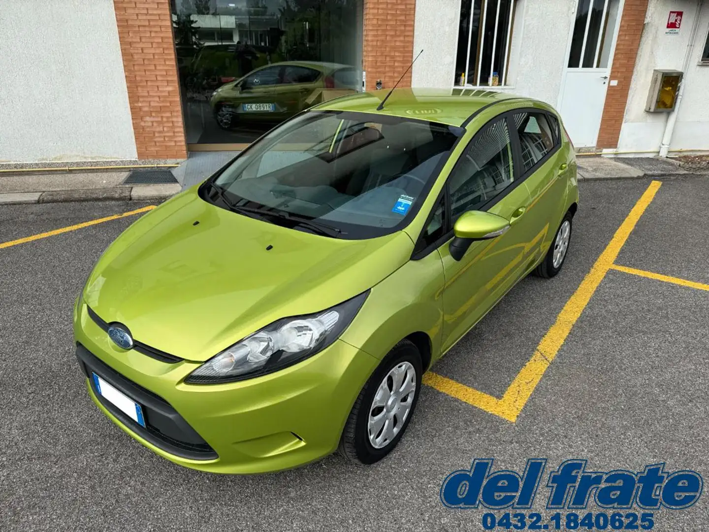 Ford Fiesta VI 1.4 96Cv 5p Tintanium NEOPATENTATI Grün - 1