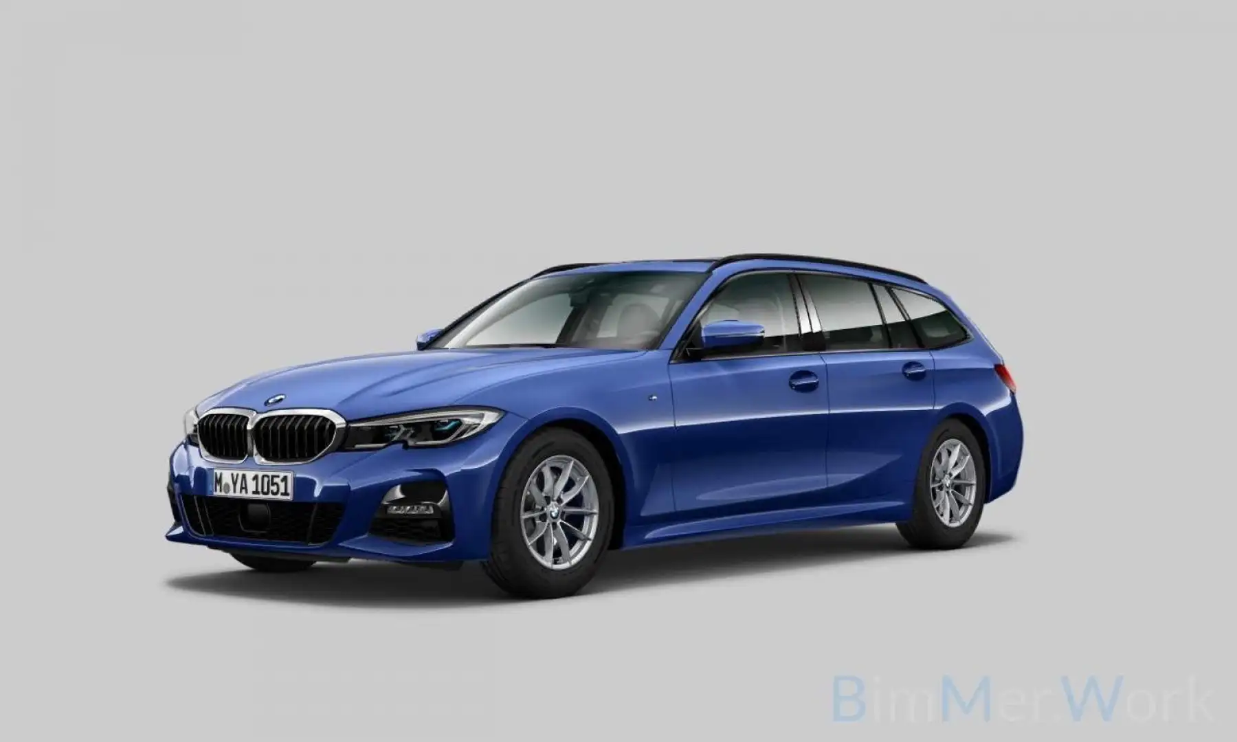 BMW 330 M Sport Panorama Kamera Laser HUD DAB HiFi Blau - 1