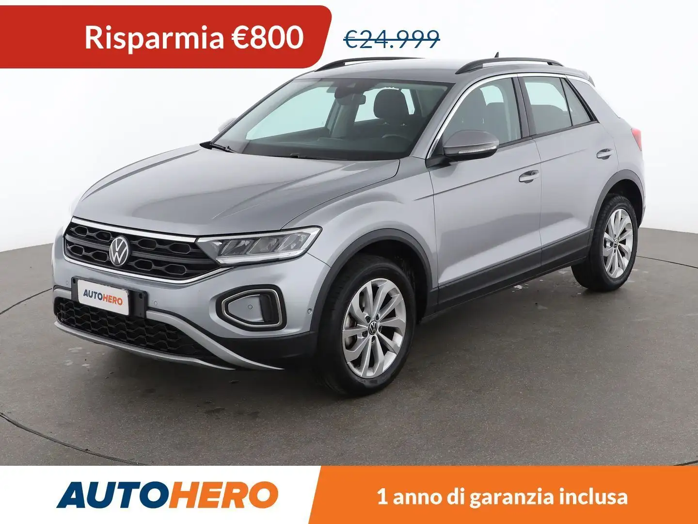 Volkswagen T-Roc 1.5 TSI ACT Sport DSG Argento - 1