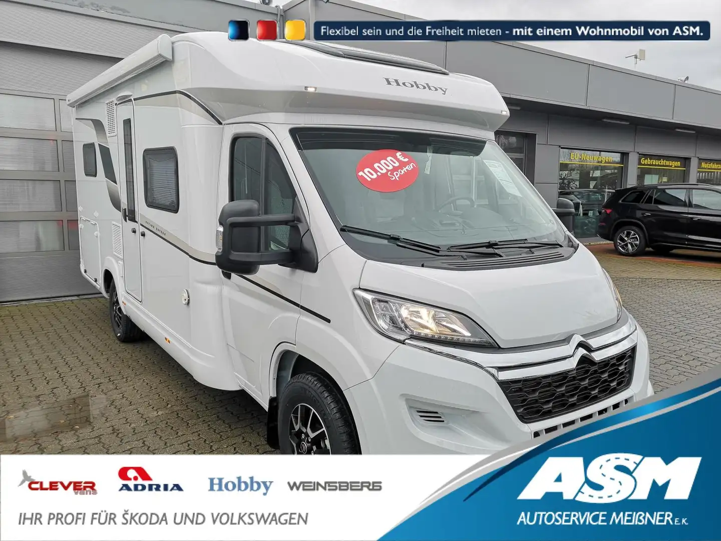 Hobby Optima T65 HFL ONTOUR *SOFORT* Weiß - 1