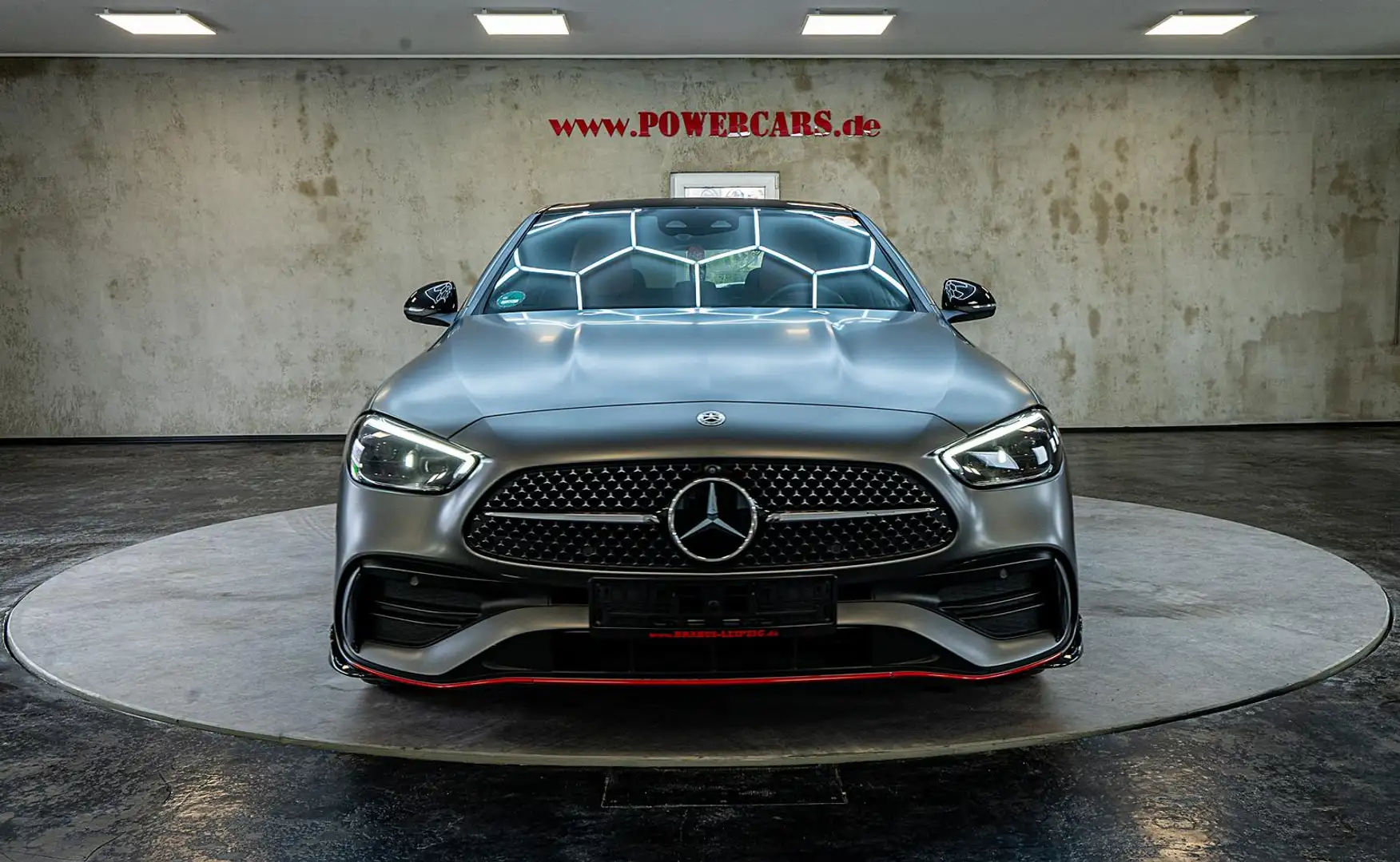 Mercedes-Benz C 300 C300e AMG Line,PANO,360°,AHK Weiß - 2