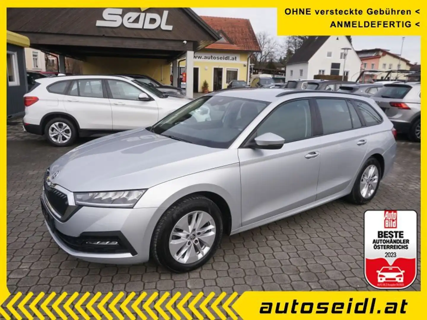 Skoda Octavia Combi 1,0 TSI Ambition *2023er!!* Silber - 1