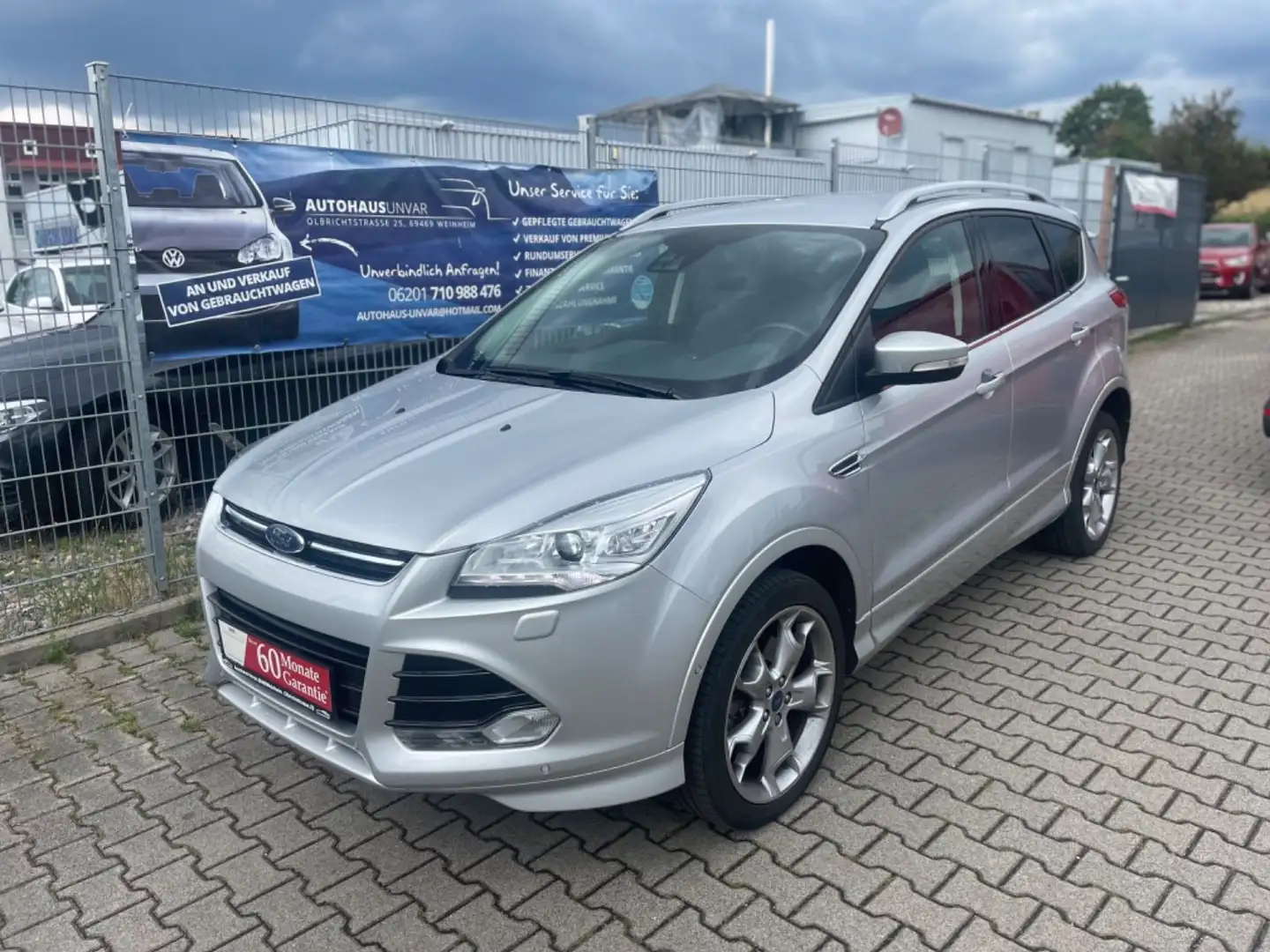 Ford Kuga Individual 2.0TDCI 4x4 |SPURASSIST|LED|VOLL Silber - 1