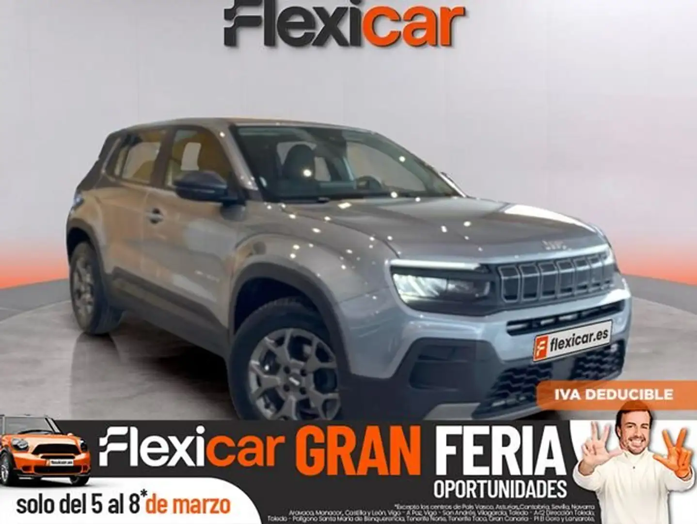 Jeep Avenger 1.2 74KW Grau - 1