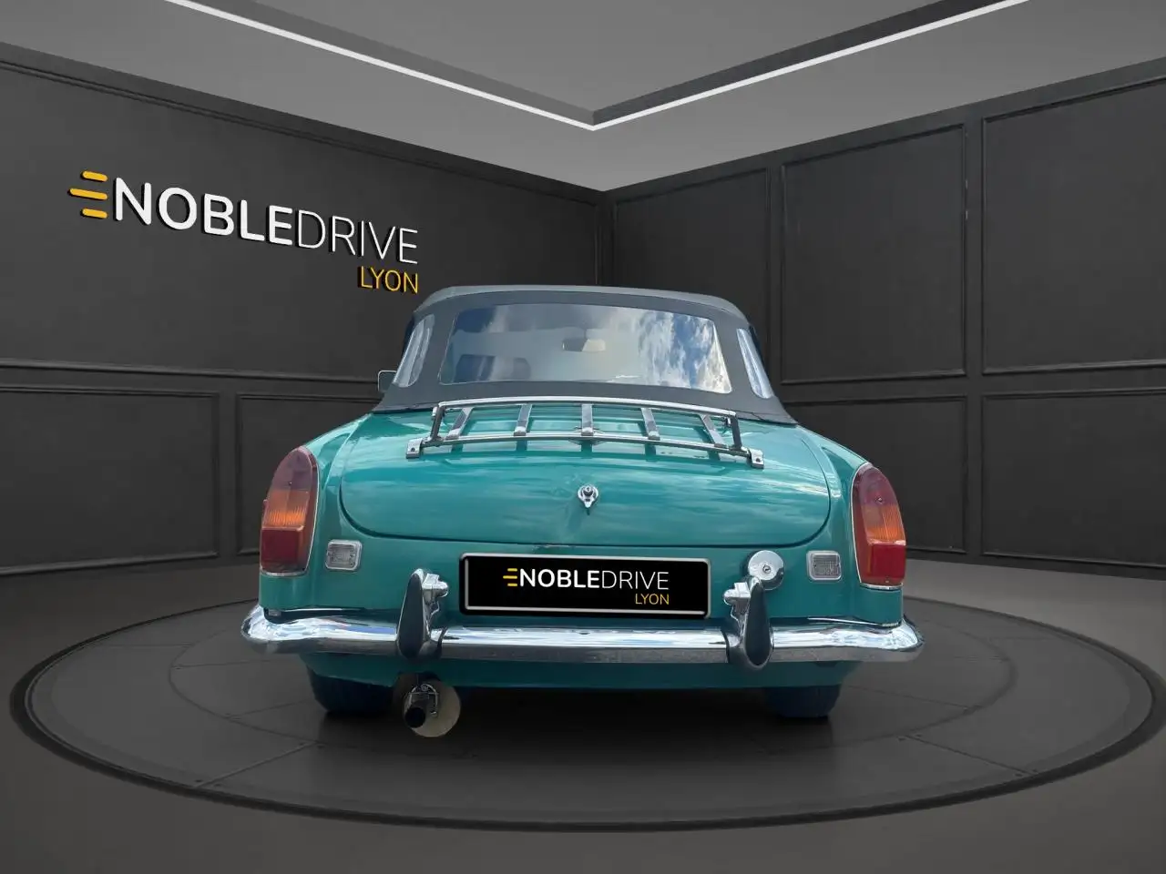 MG MGB (MGB) 1.8 96ch CABRIOLET LHD - AQUA BLUE TRES RARE, foto 5