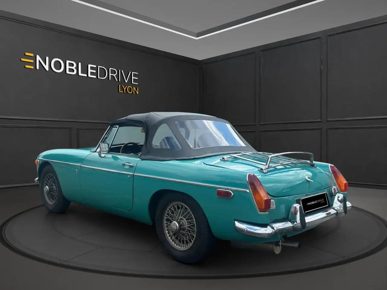 MG MGB (MGB) 1.8 96ch CABRIOLET LHD - AQUA BLUE TRES RARE, foto 6