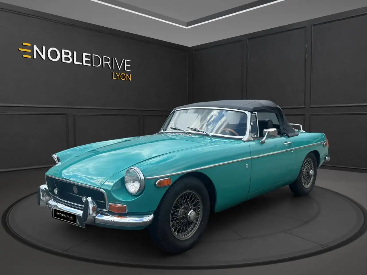 MG MGB (MGB) 1.8 96ch CABRIOLET LHD - AQUA BLUE TRES RARE, foto 1