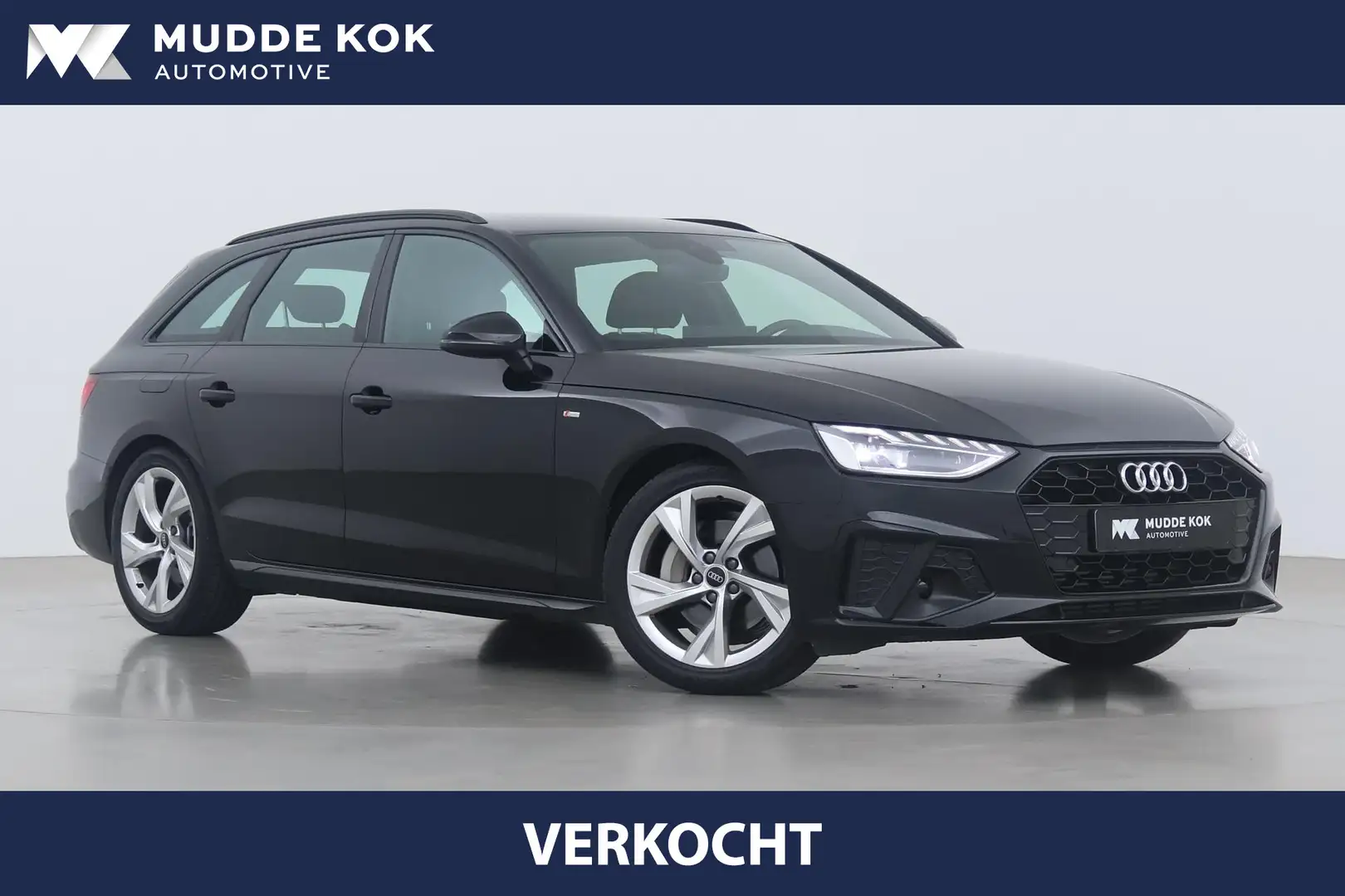 Audi A4 40 TFSI S Line VERKOCHT Zwart - 1