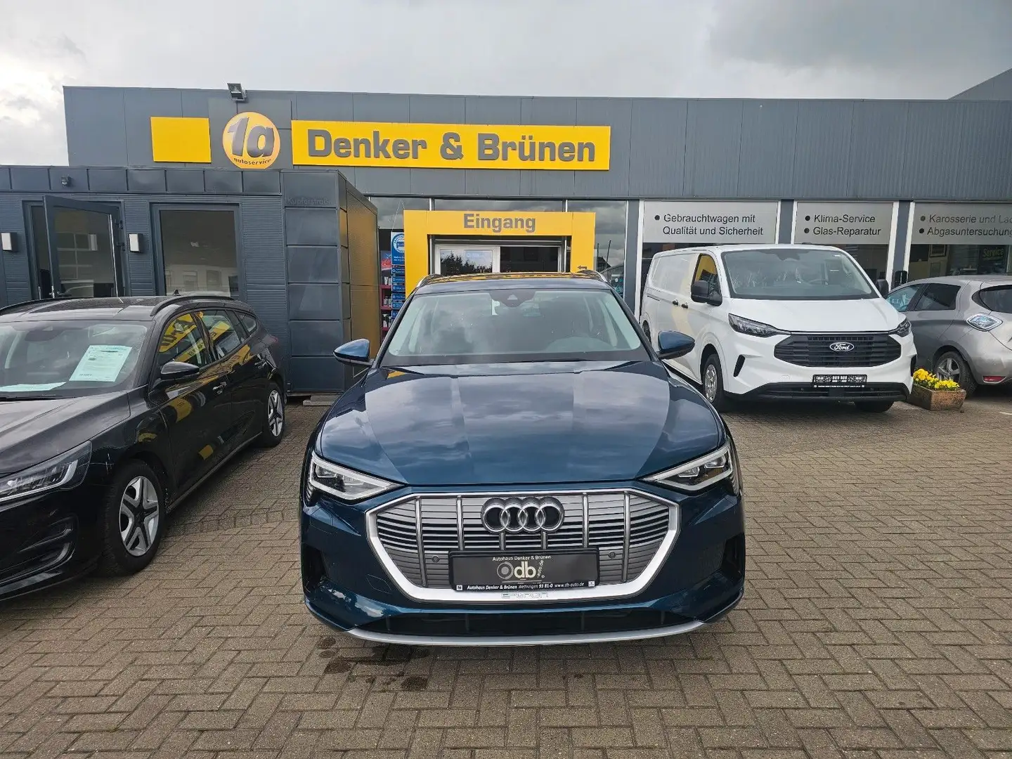 Audi e-tron 50 quattro advanced Panorama-SHD*LED* Bleu - 2