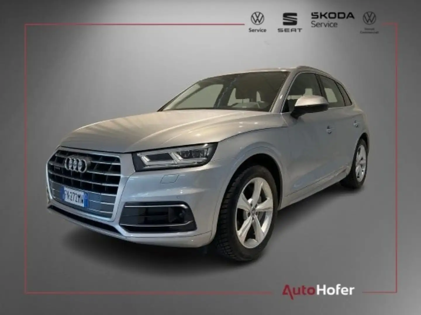 Audi Q5 2.0 TDI quattro S tronic Business Sport *LUFT* LED Argento - 1