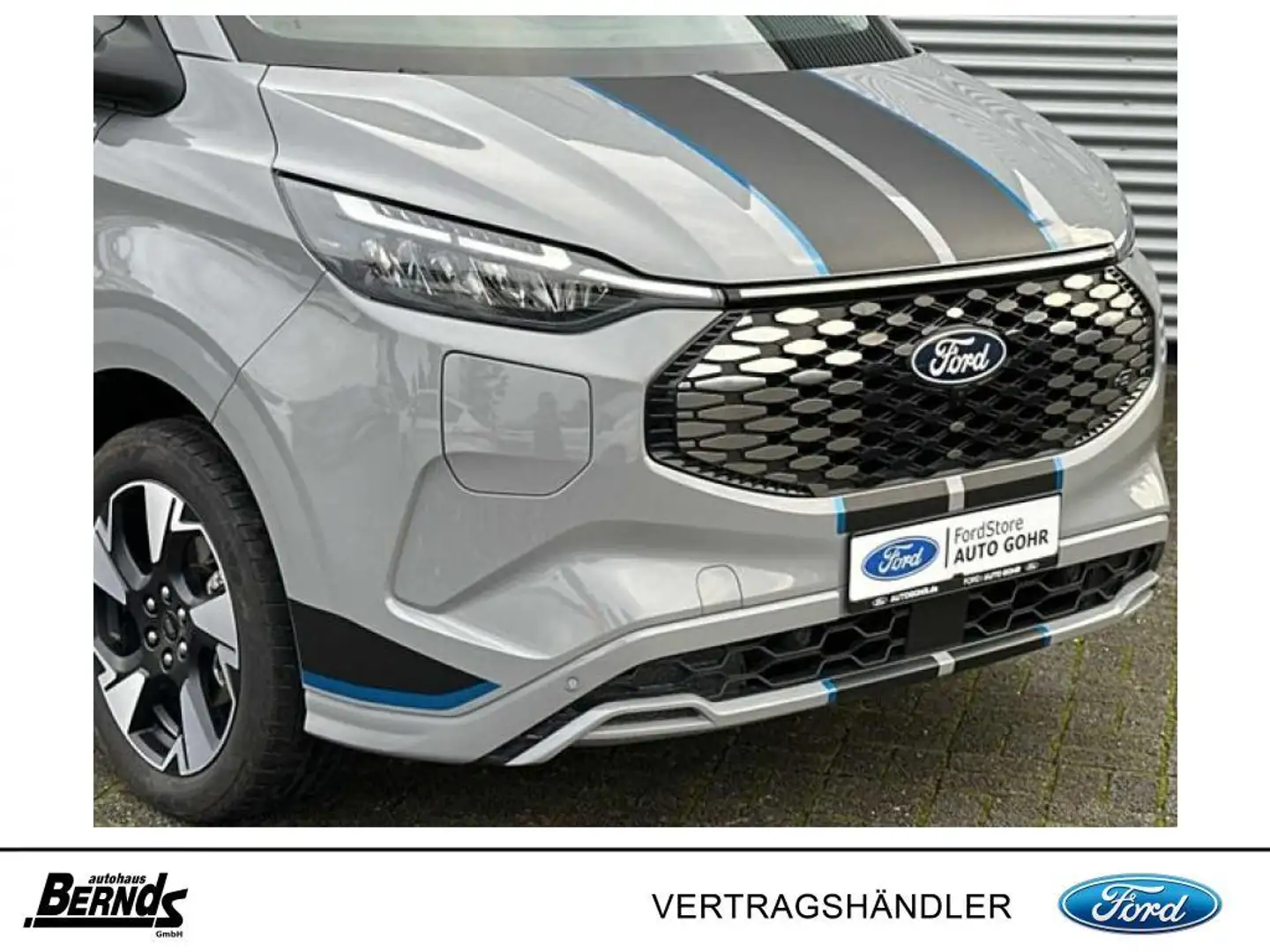 Ford Transit Custom e-Tourneo 340 L1H1 Sport Grijs - 2