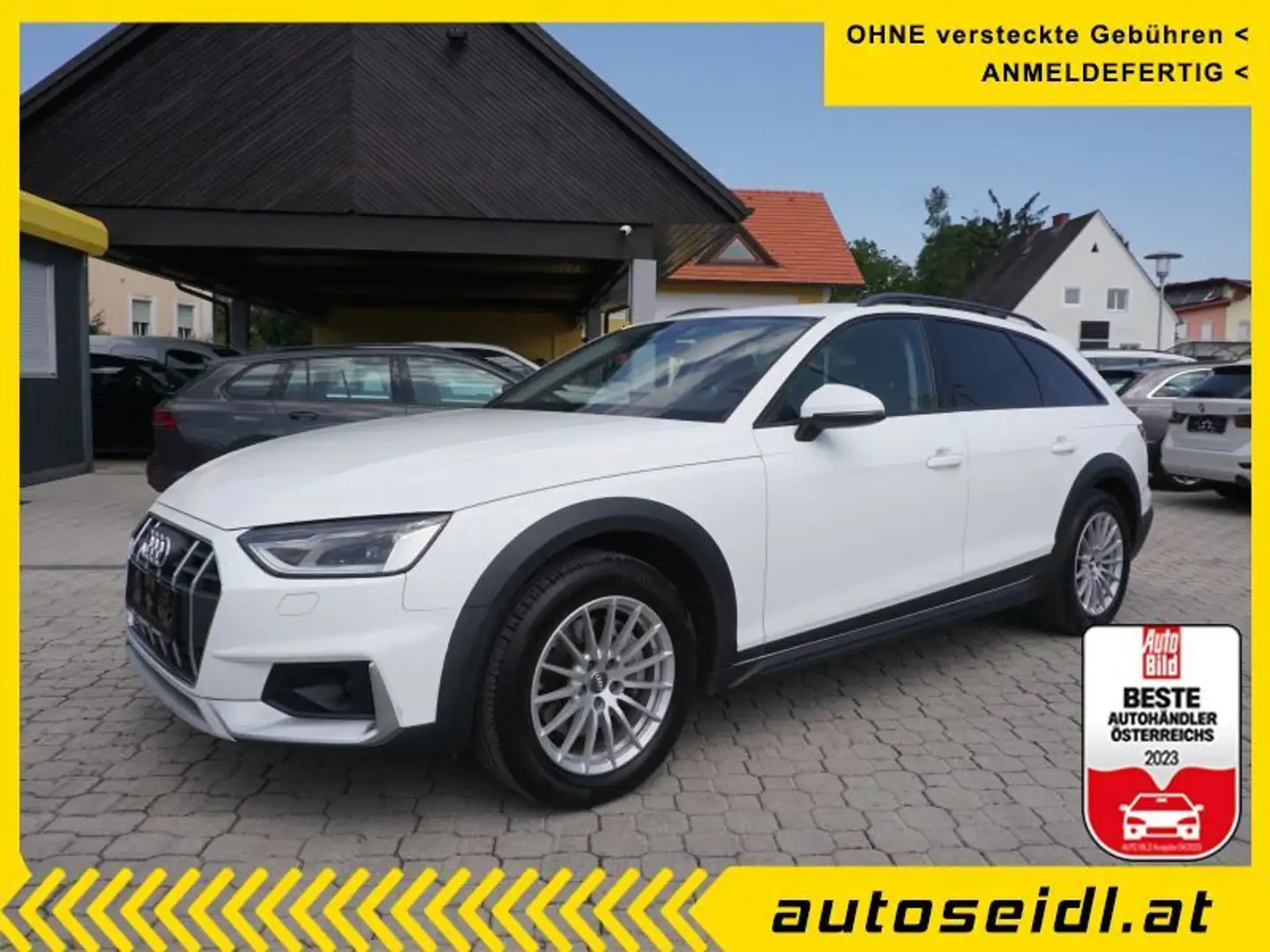 Audi A4 allroad quattro 40 TDI S-tronic *AHV+STHZG.+LED* Weiß - 1