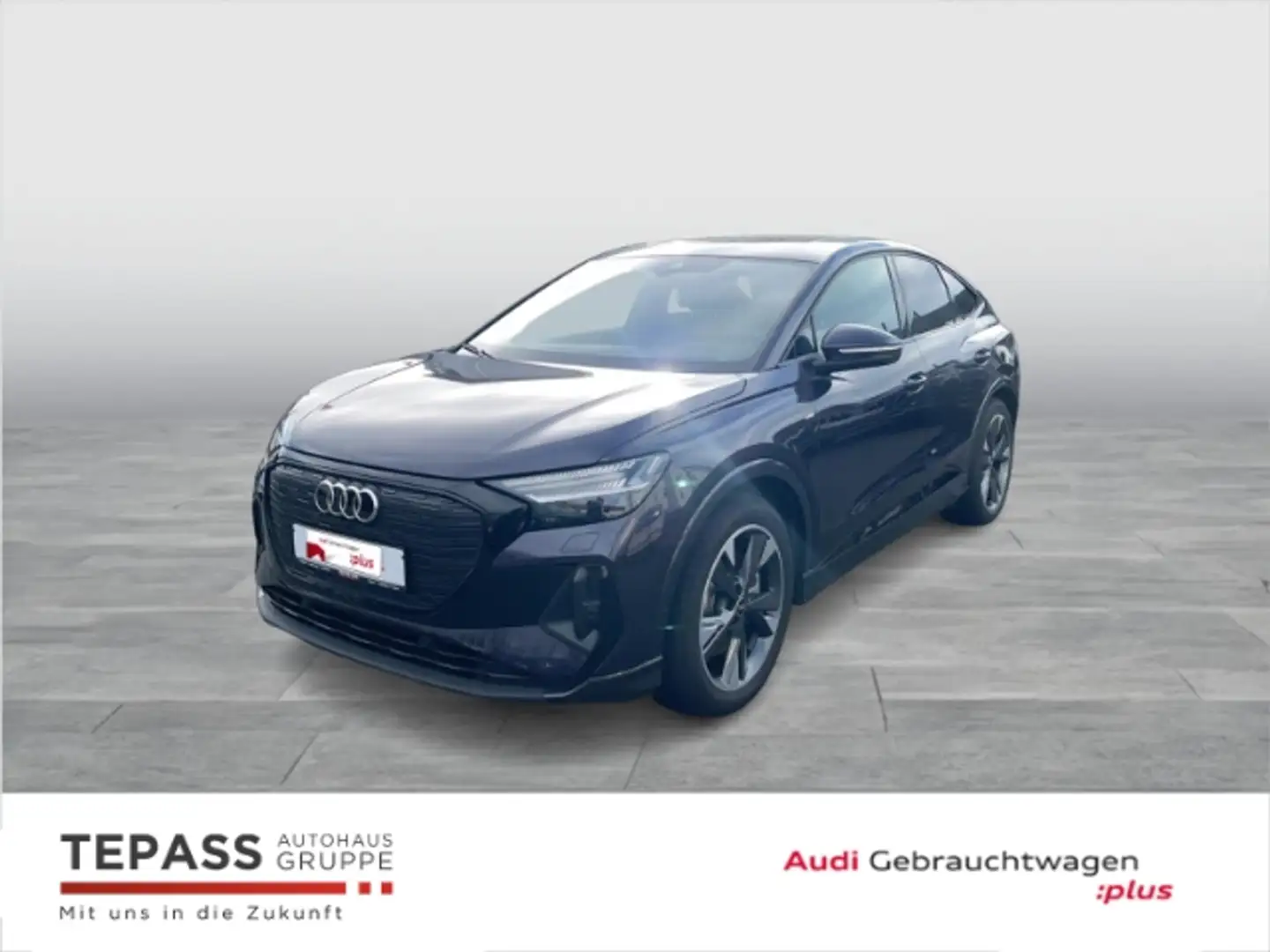 Audi Q4 e-tron Sportback 40 S LINE AHK NAVI PRO MATRIX Violett - 1