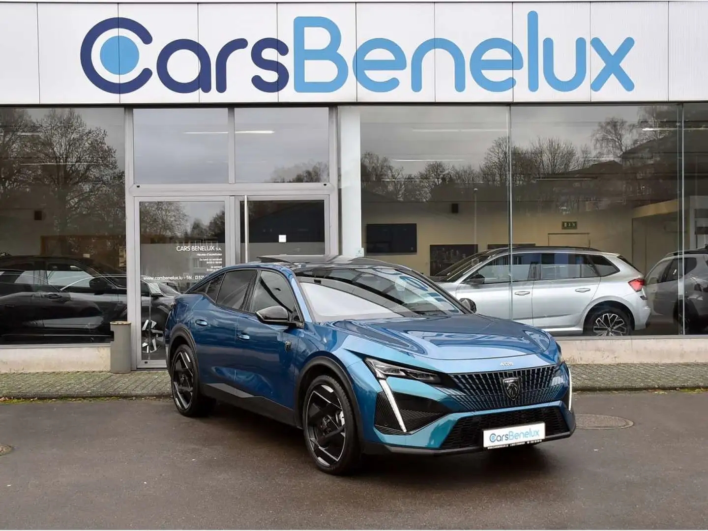 Peugeot 408 1.6 PHEV Hybrid GT EAT8 TO FOCAL CAM360 1 MAIN Bleu - 1