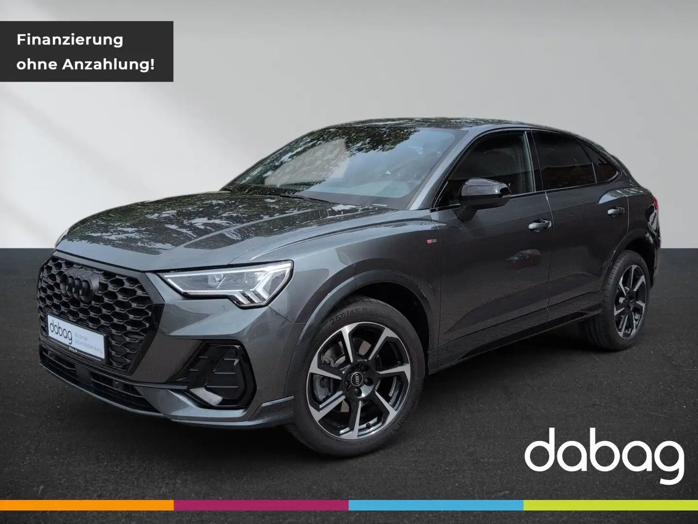 Audi Q3 Sportback 40 TDI quattro S line /LED/Navi Grau - 1
