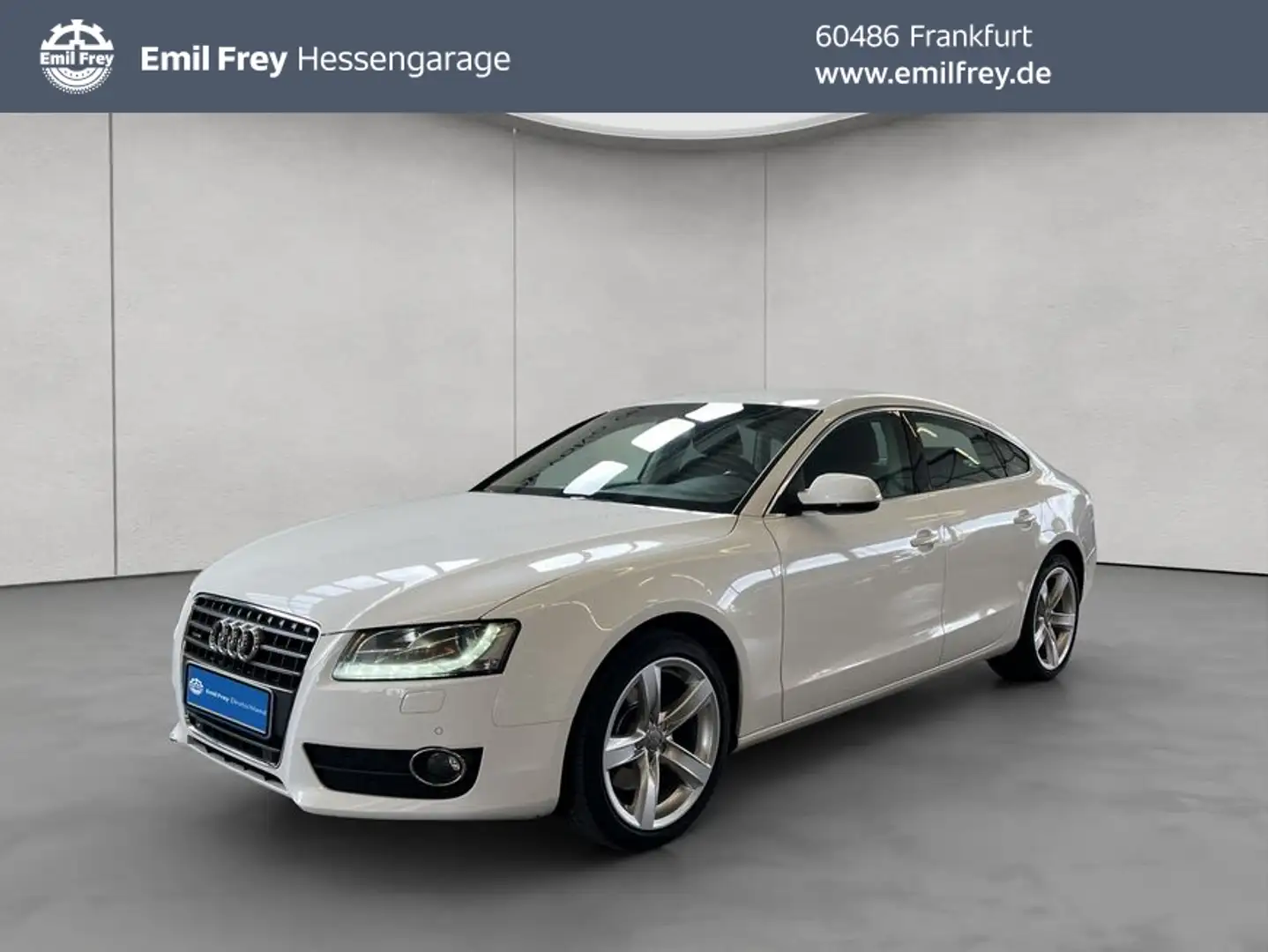 Audi A5 2.0 TFSI Sportback Quattro Standheizung Navi Xe Biały - 1