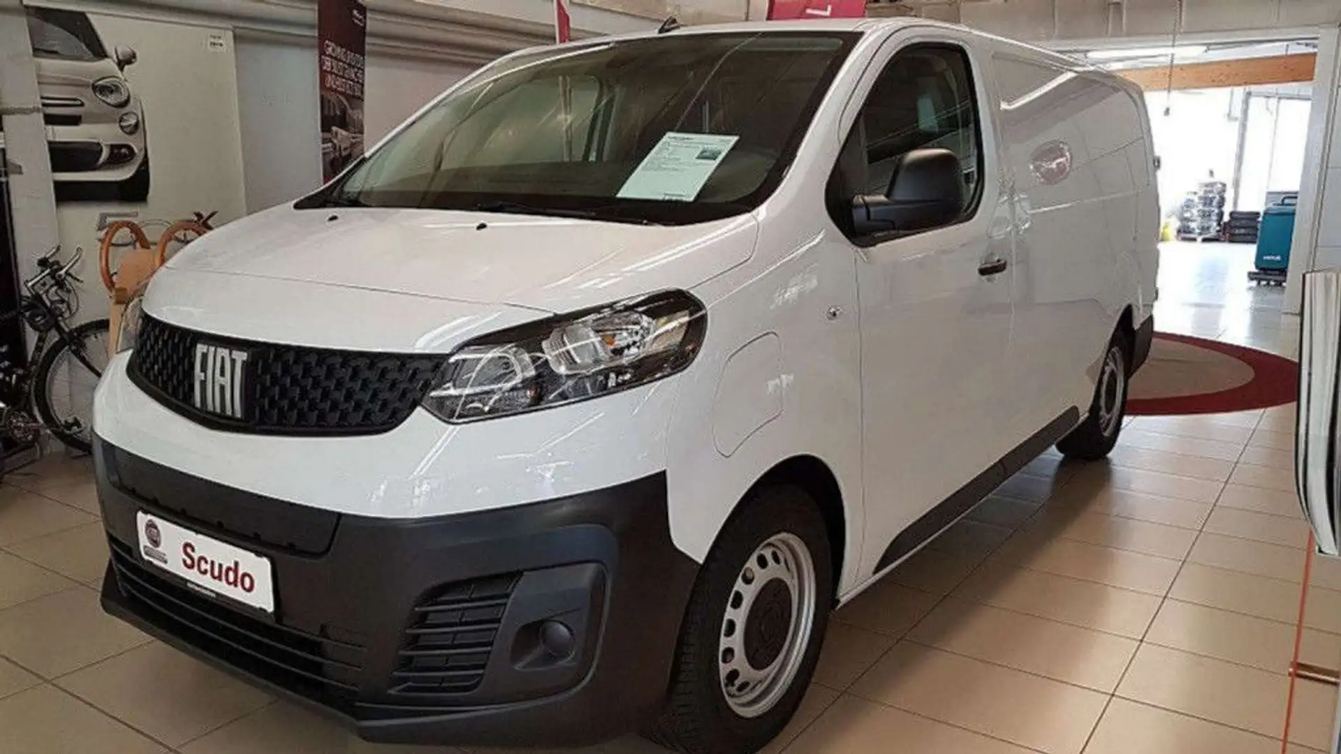 Fiat Scudo E- eKW L3H1 75kW Business Weiß - 1