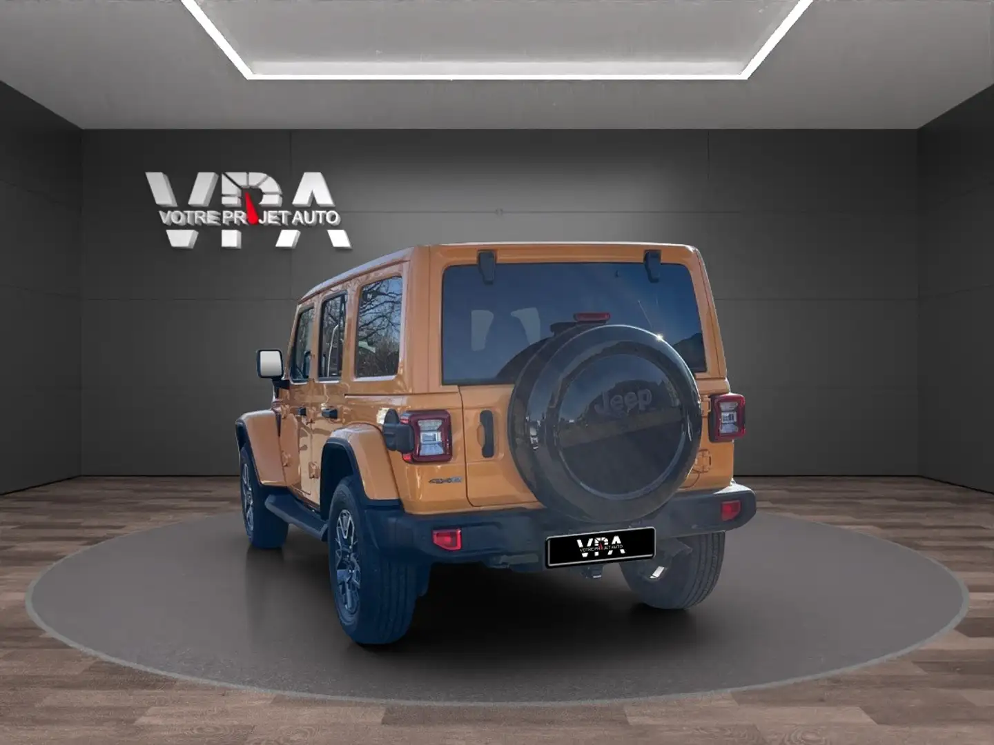 Jeep Wrangler Unlimited Sahara Hybrid 380ch Orange - 2