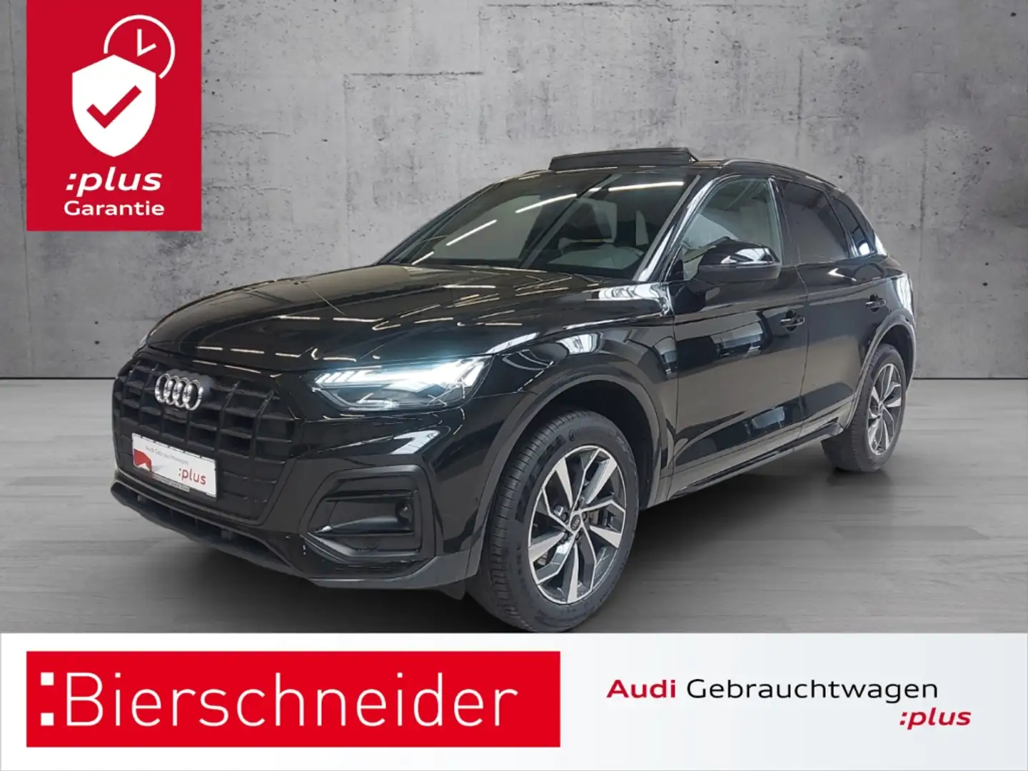 Audi Q5 45 TFSI qu. S tronic advanced MATRIX 19 PANO UMGEB Schwarz - 1