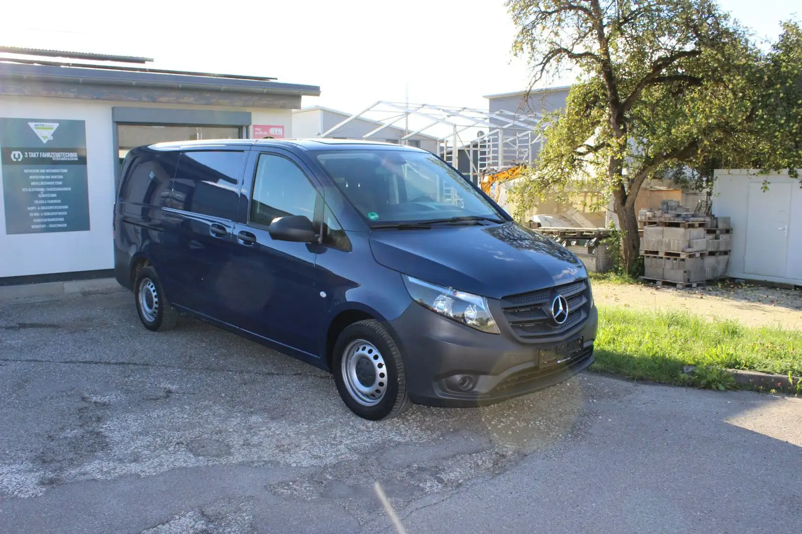 Mercedes-Benz Vito Kasten 114 CDI Automat PRO RWD l. St.hz B2B Bleu - 1