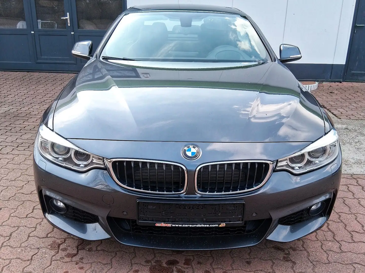 BMW 428 4 Cabrio 428 i Gris - 1
